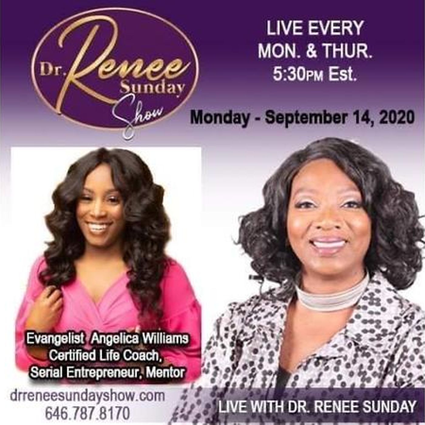 Evangelist  Angelica Williams share gems how how to walk in your purpose episode artwork