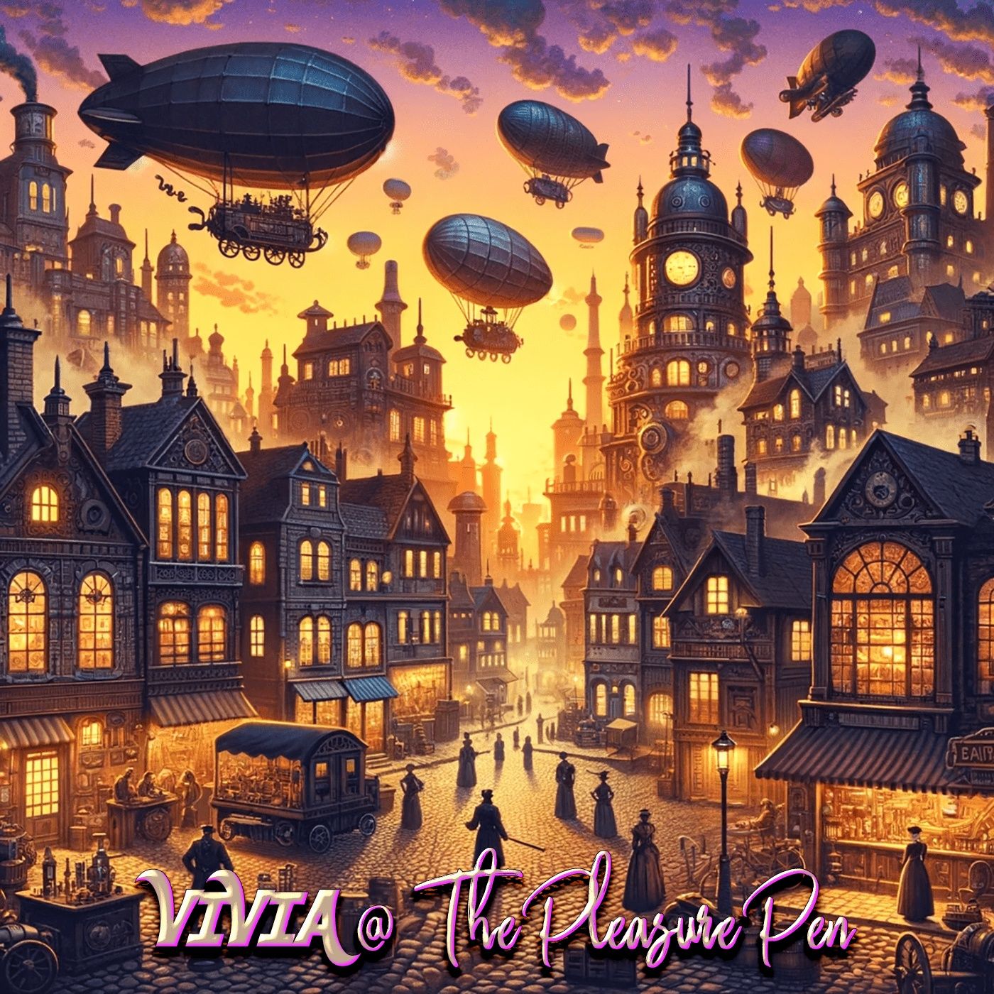 Steampunk Experience - Immersive Creative Visualization for Writers