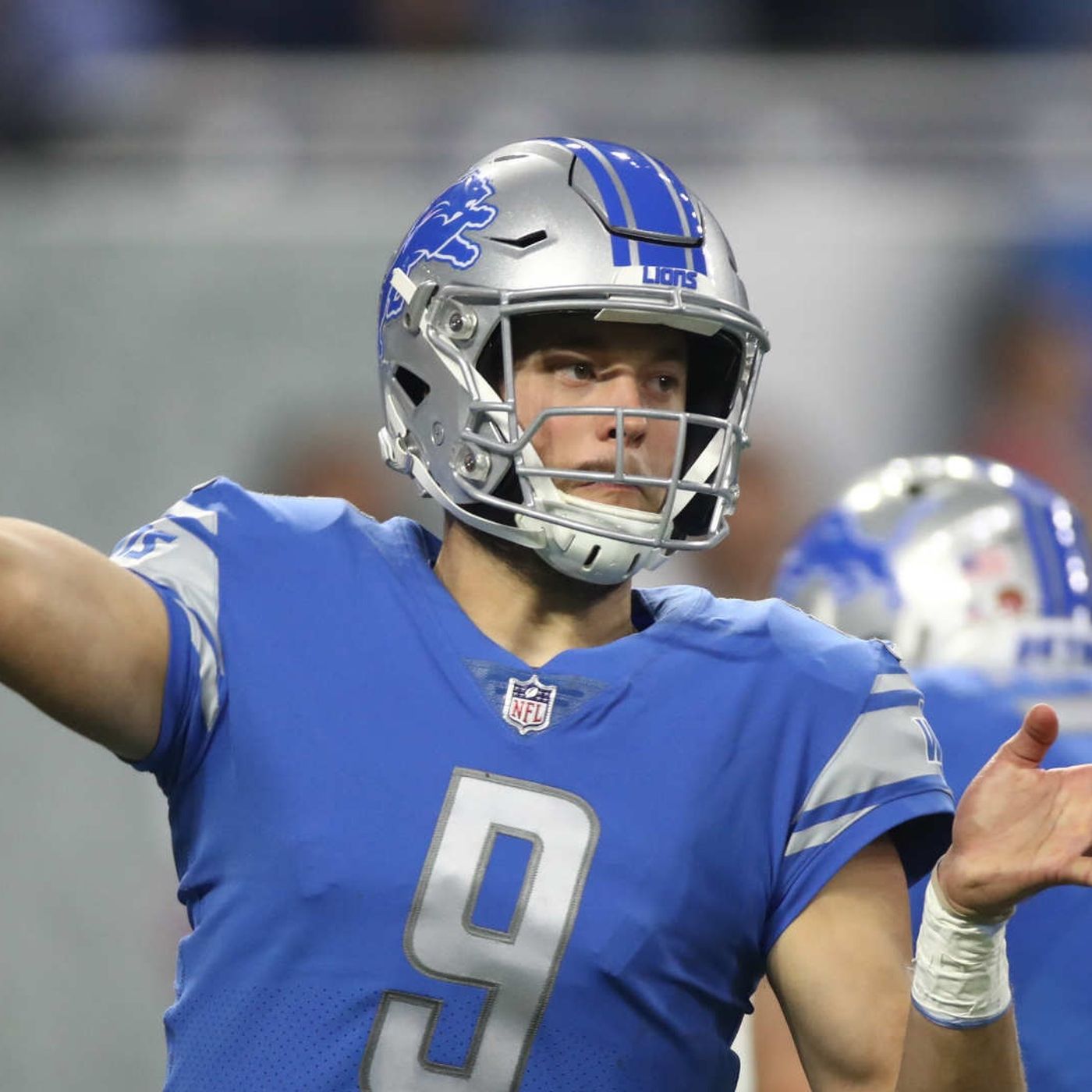 Lions Training Camp Questions, Best NFL Broadcast Team, “Embrace the Suck,” Matthew Stafford’s Ranking, & Harbaugh/Stafford Pressure episode artwork
