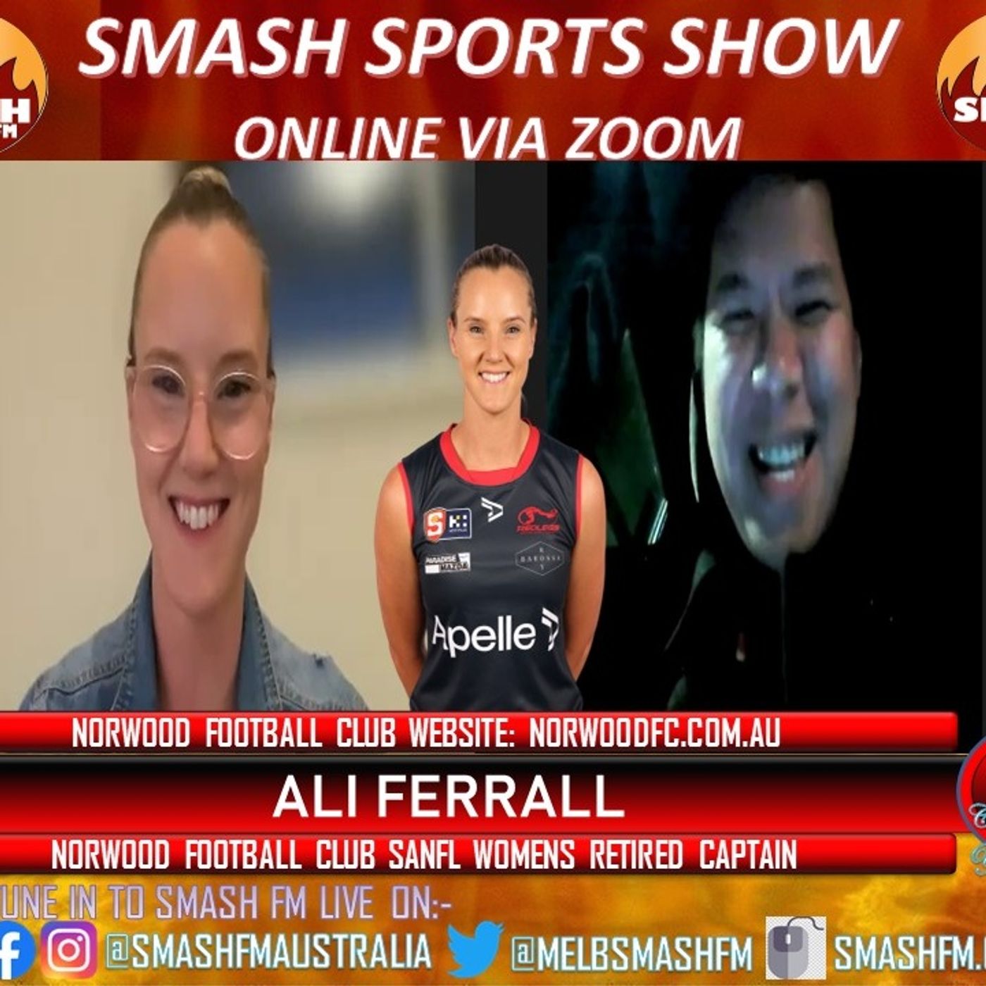 SSS10THYR: Norwood FC SANFLW Interviews with Ali Ferrall 310823