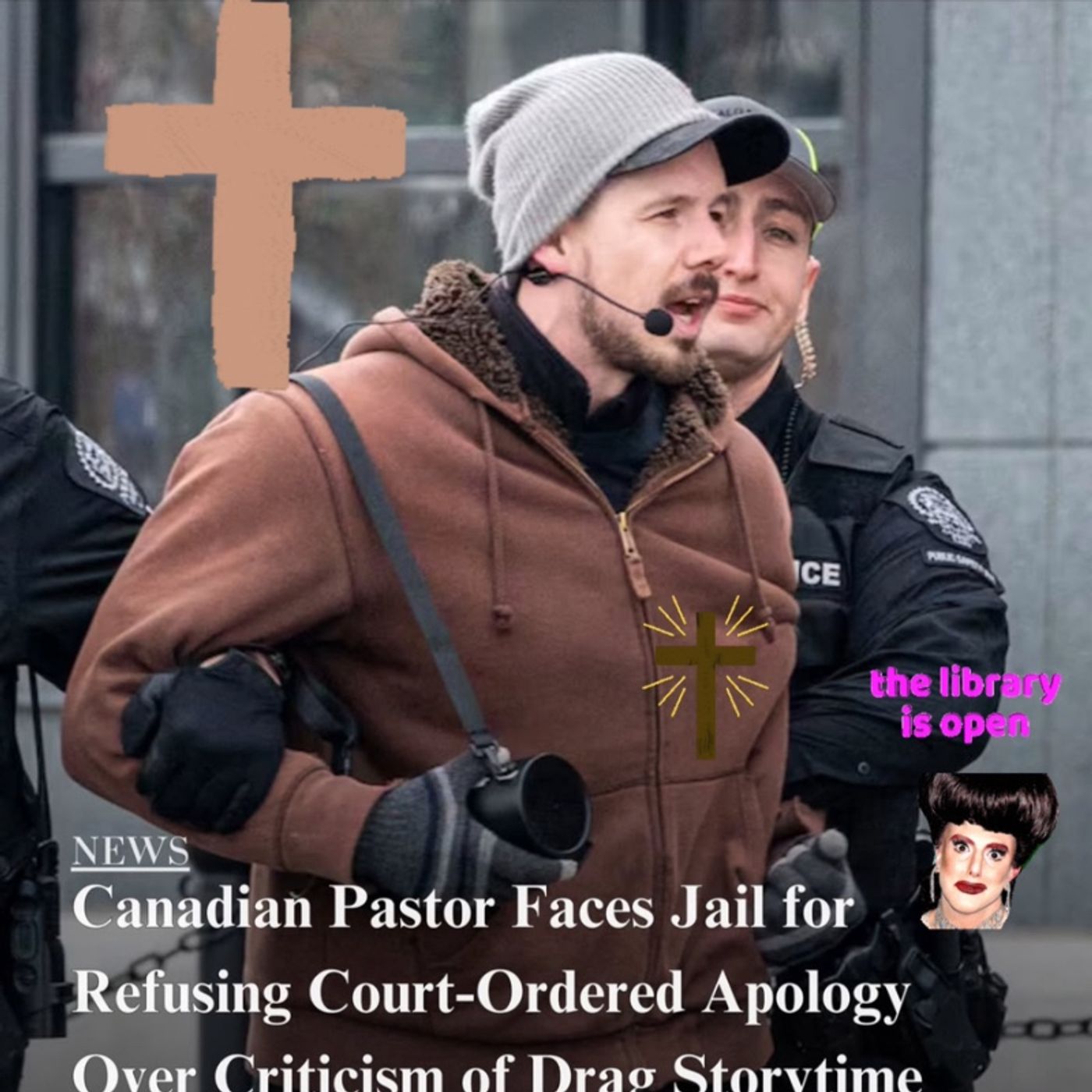 Breaking: Pastor Arrested at Drag Queen Book Reading!?!
