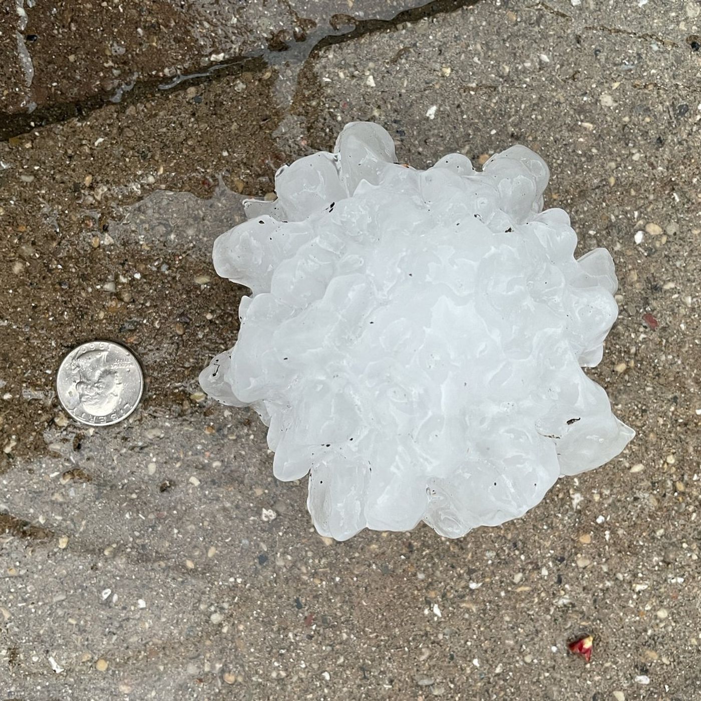 NWS: Supercell that hit Kankakee may have produced record-sized 6-inch hailstone episode artwork