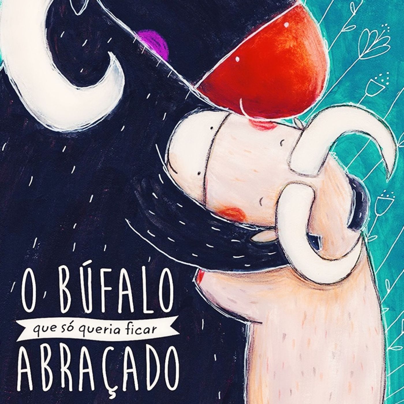 O búfalo que só queria ficar abraçado
