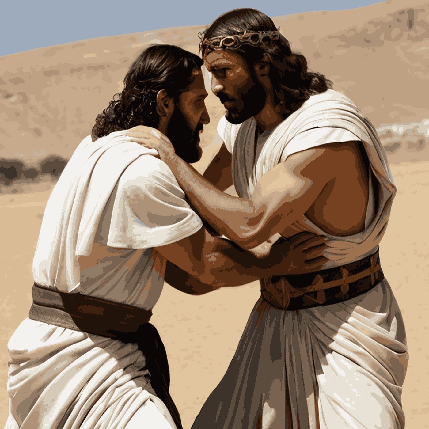 Jesús contra Jesucristo podcast artwork