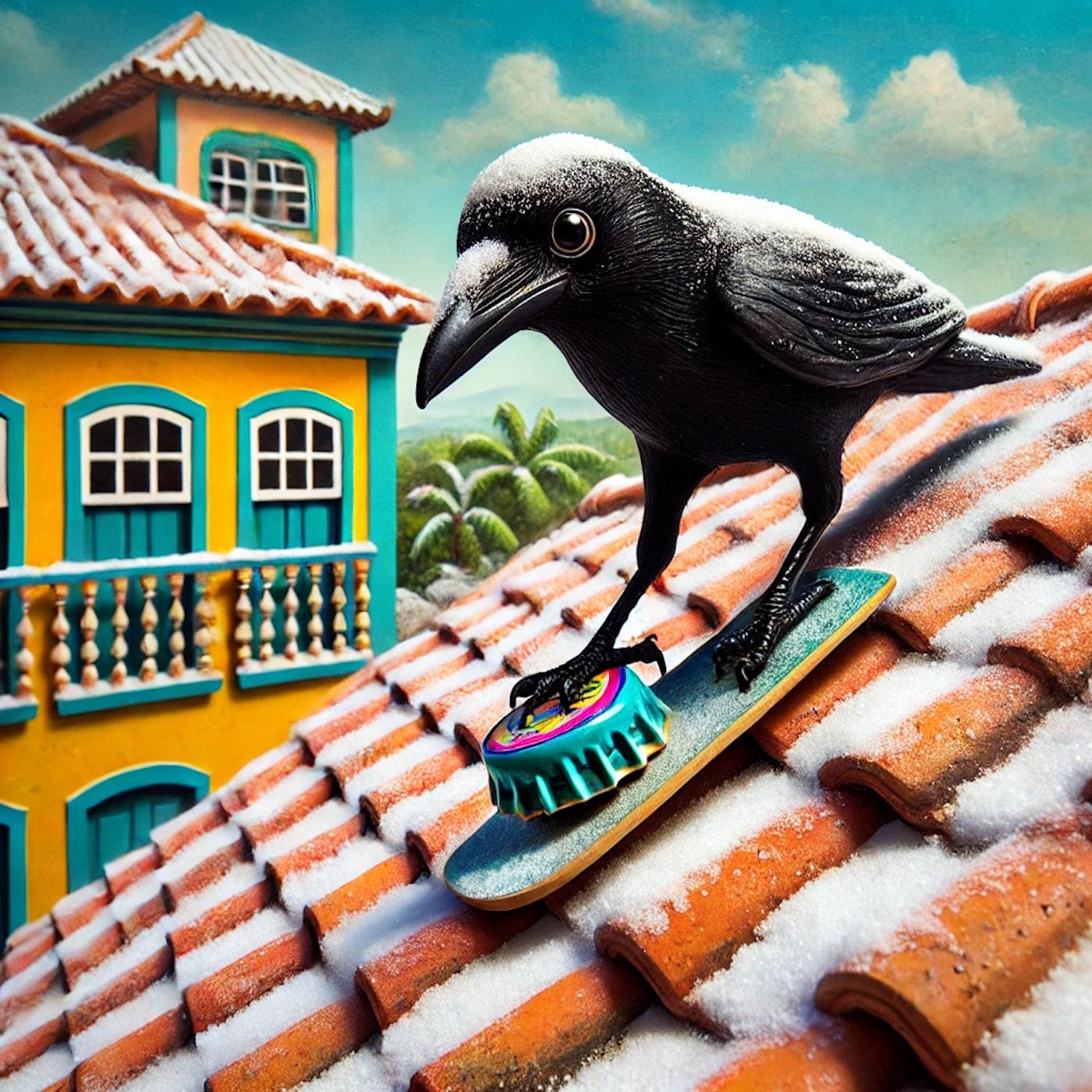 E aí, pessoal! Já imaginou um corvo praticando snowboard? episode artwork
