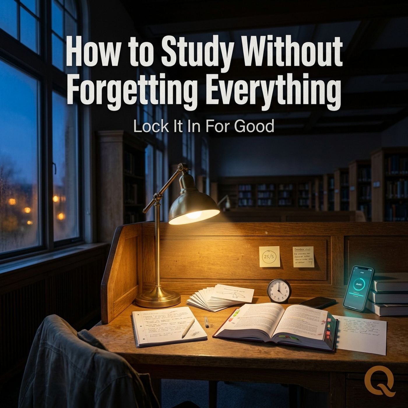 How to Study Without Forgetting Everything
