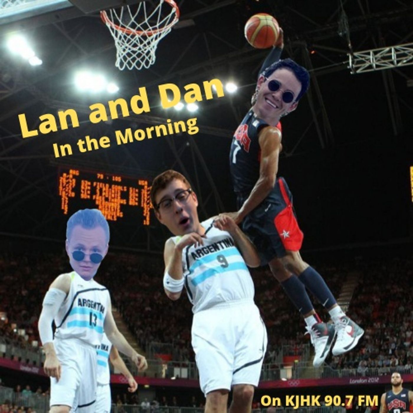 Lan and Dan in the Morning
