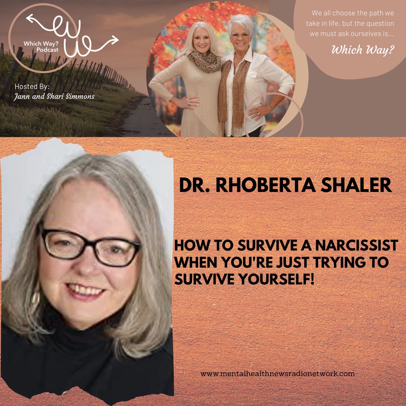 How to survive a narcissist when you’re just trying to survive yourself! episode artwork