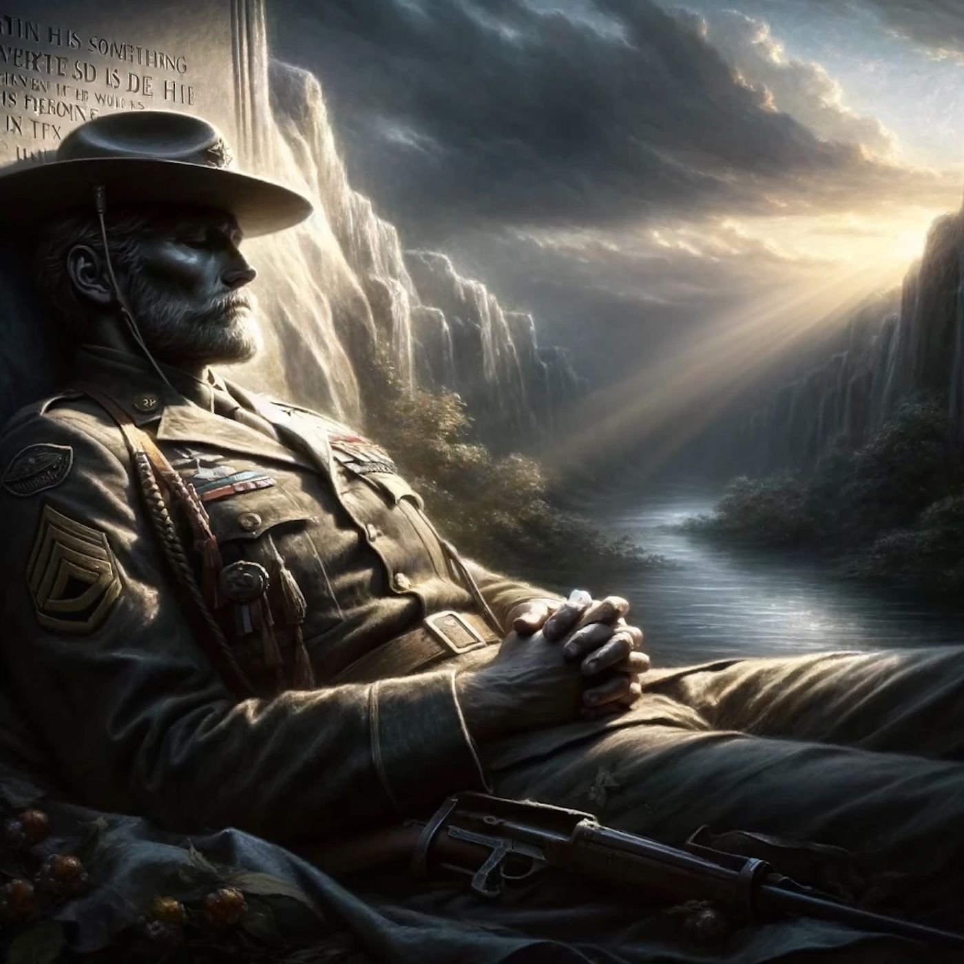 "Death is something inevitable. When a man has done what he considers to be his duty to his people and his country, he can rest in peace." episode artwork