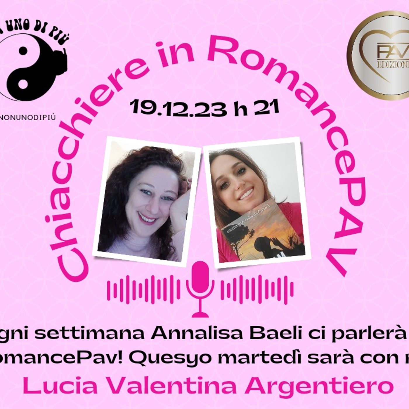 "Chiacchiere in Romance Pav"...Lucia Valentina Argentiero episode artwork