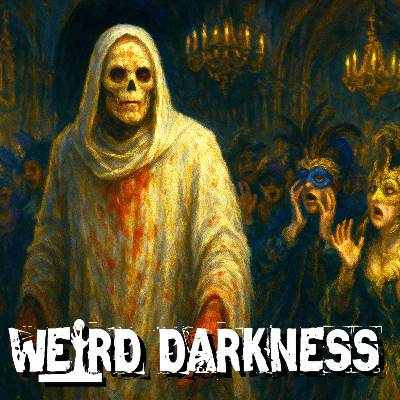 cover of episode “THE MASQUE OF THE RED DEATH” by Edgar Allan Poe | Classic Horror From The Original Bard of Terror!