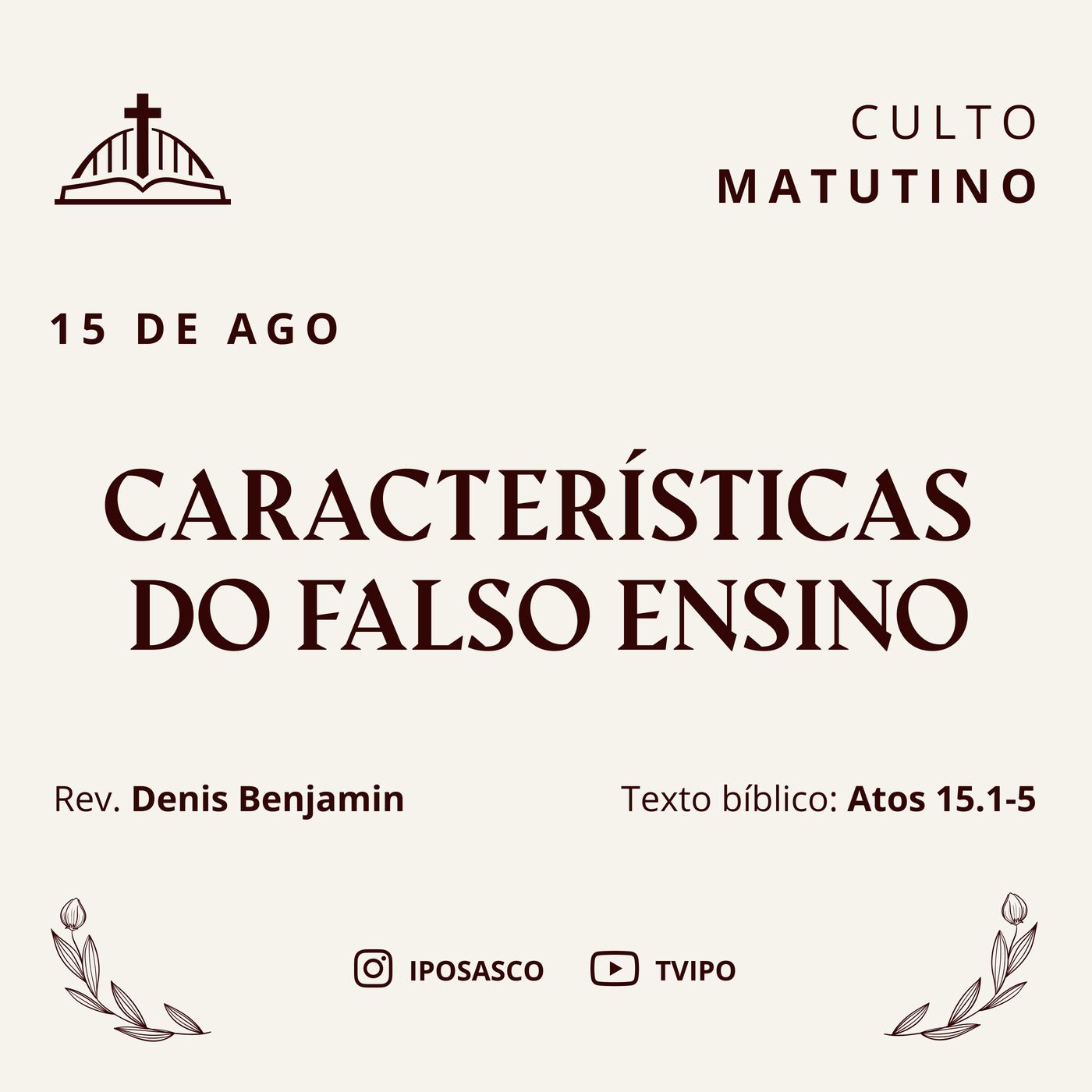 Pregações - Igreja Presbiteriana de Osasco