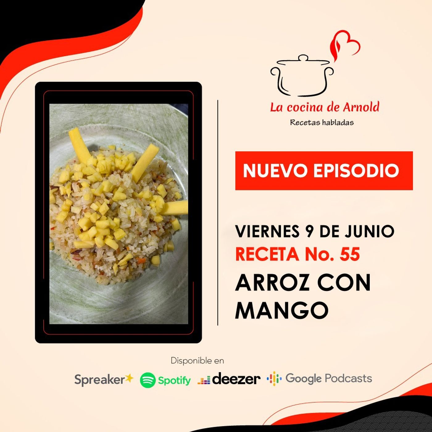 La cocina de Arnold, recetas habladas