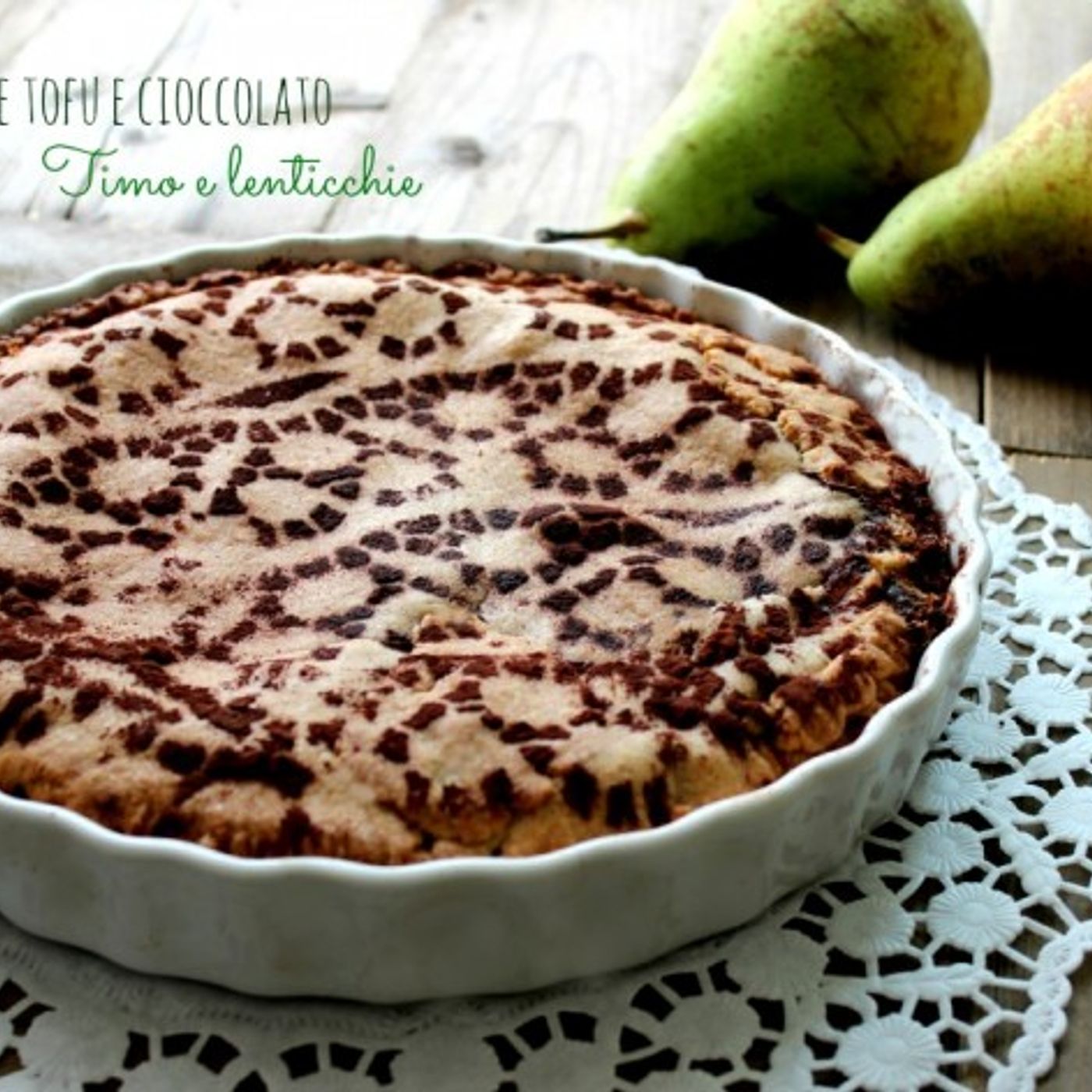 Crostata pere tofu e cioccolato episode artwork