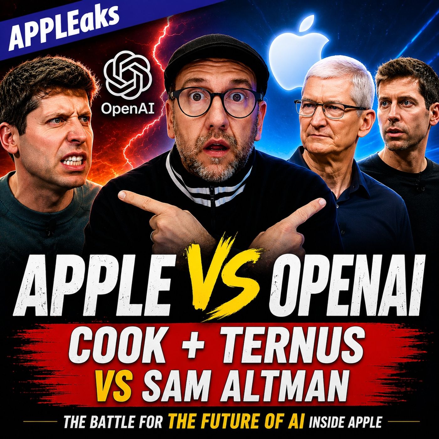 🔥 Apple se cansa de OpenAI: Cook y Ternus contra Sam Altman  🤯