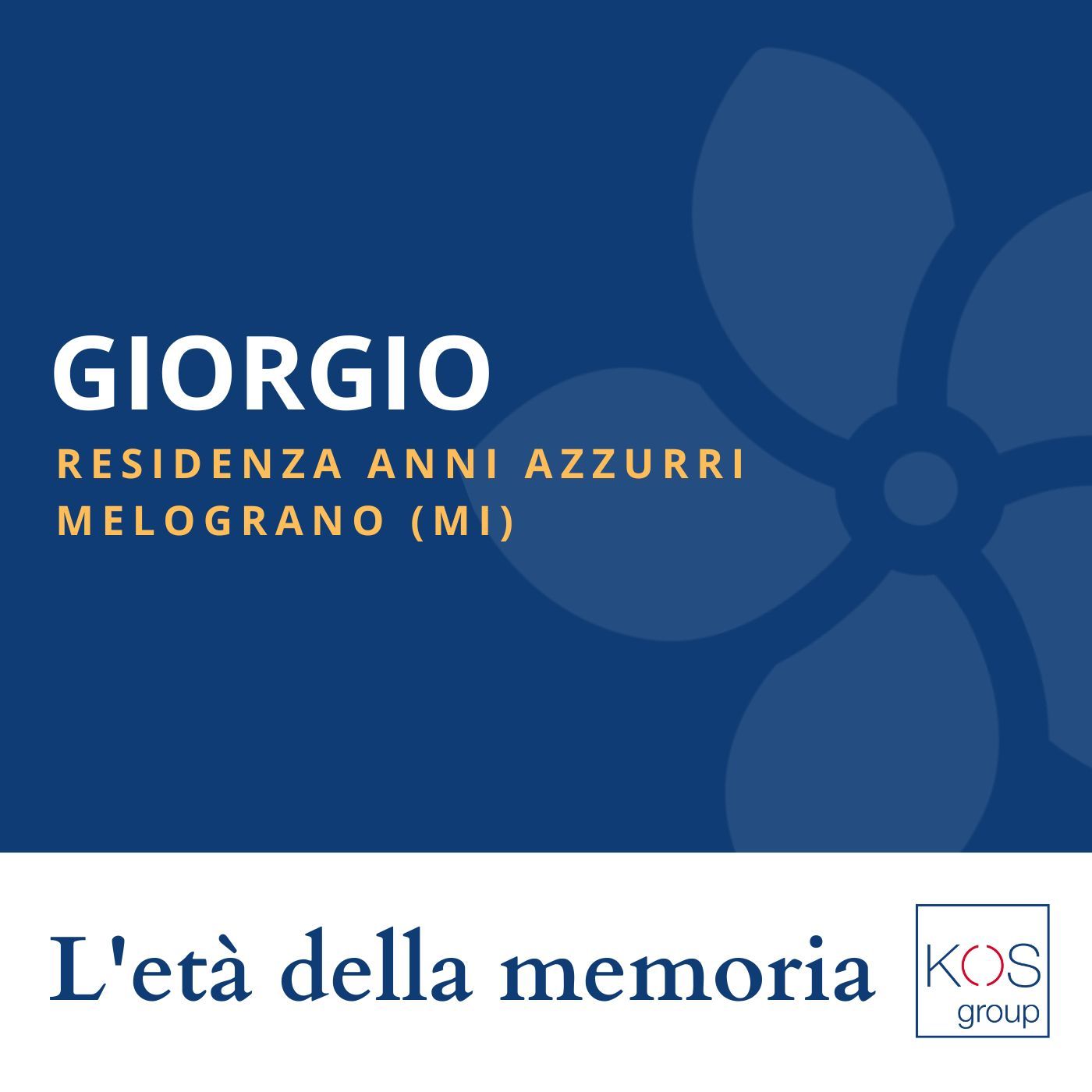 L\'età della memoria