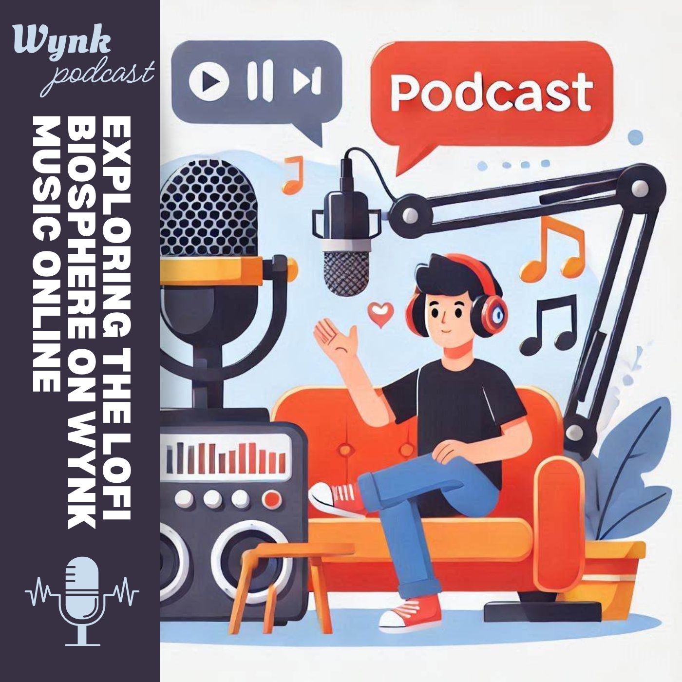 Chill Vibes, Clear Minds: Exploring the Lofi Biosphere on Wynk Music Online podcast artwork