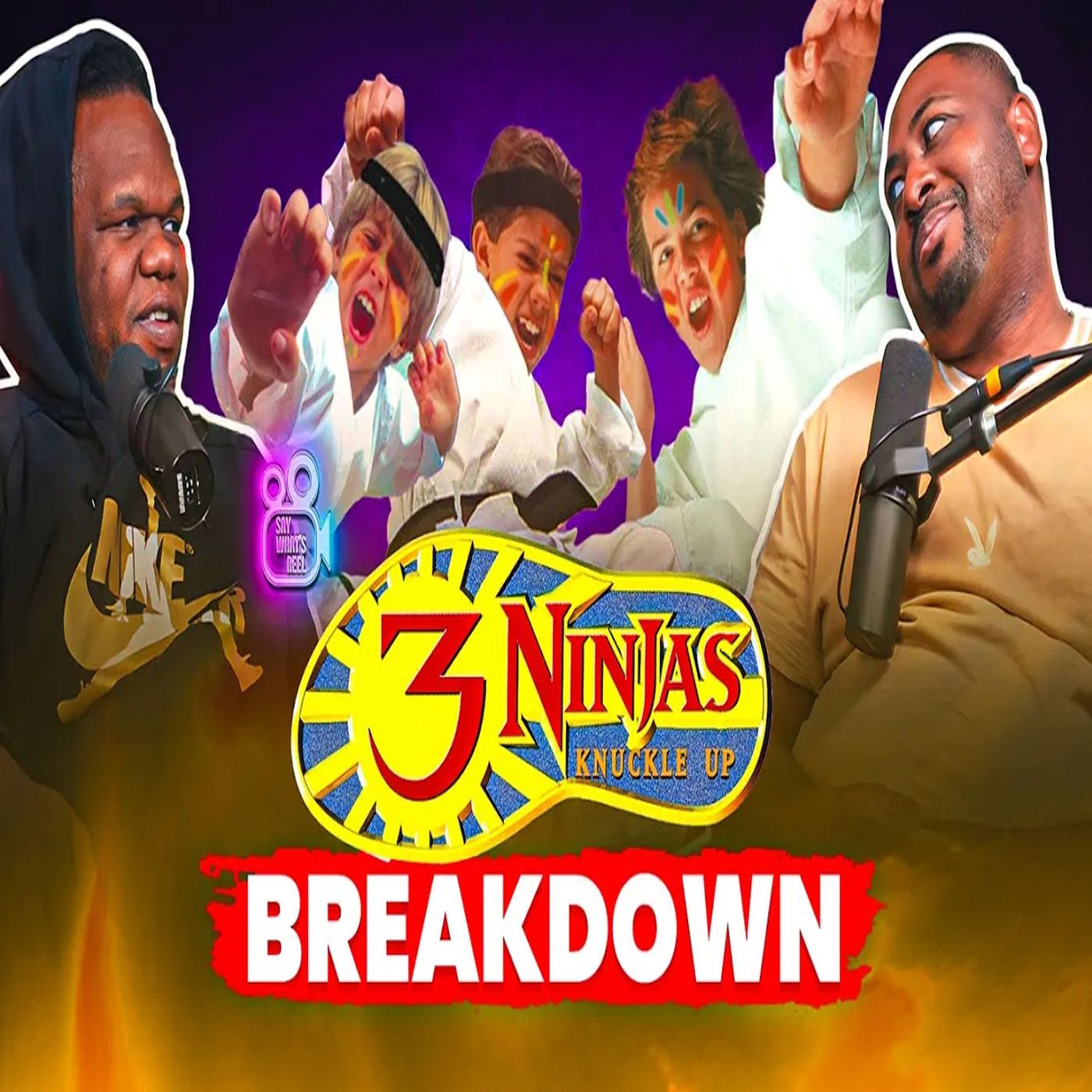 3 Ninjas Throw Hands for Justic! | Say Whats Reel Reviews Knuckle Up (1995)