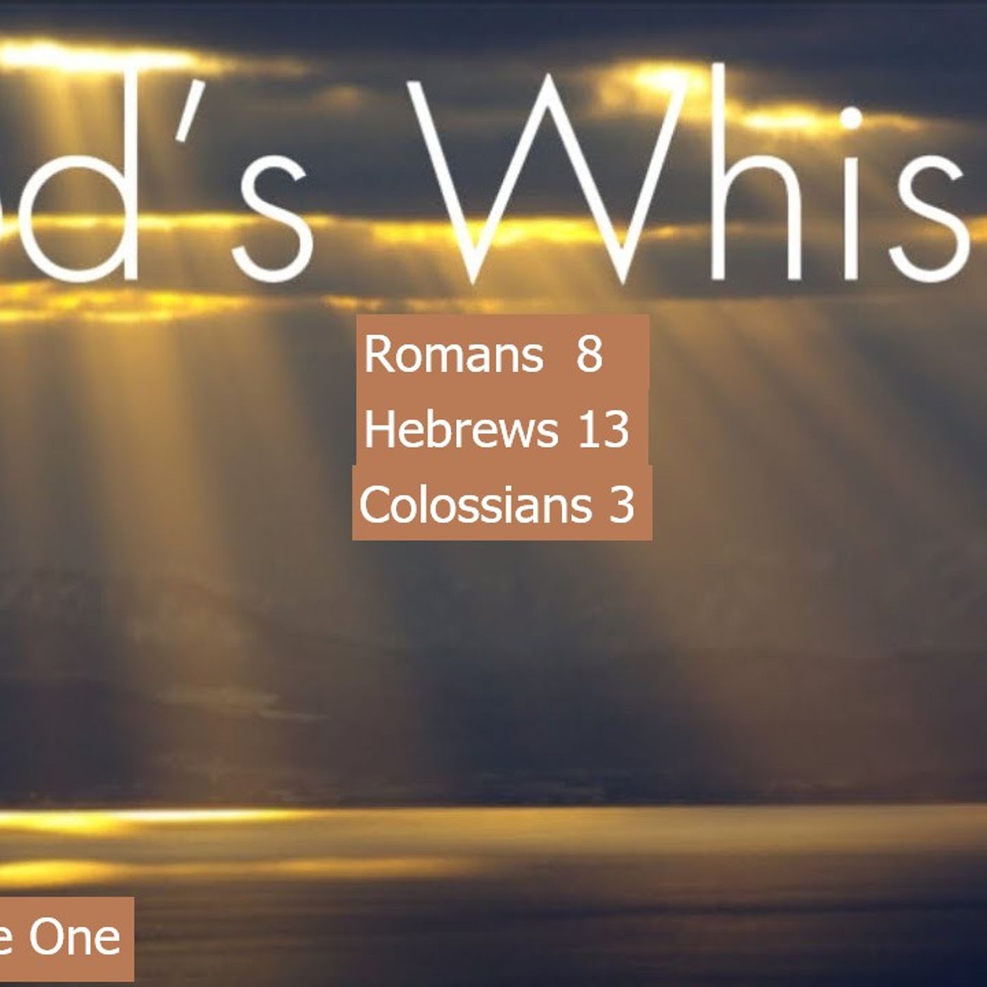 Wednesday April 08,2026 New ReBirth : Gods Whisper episode artwork