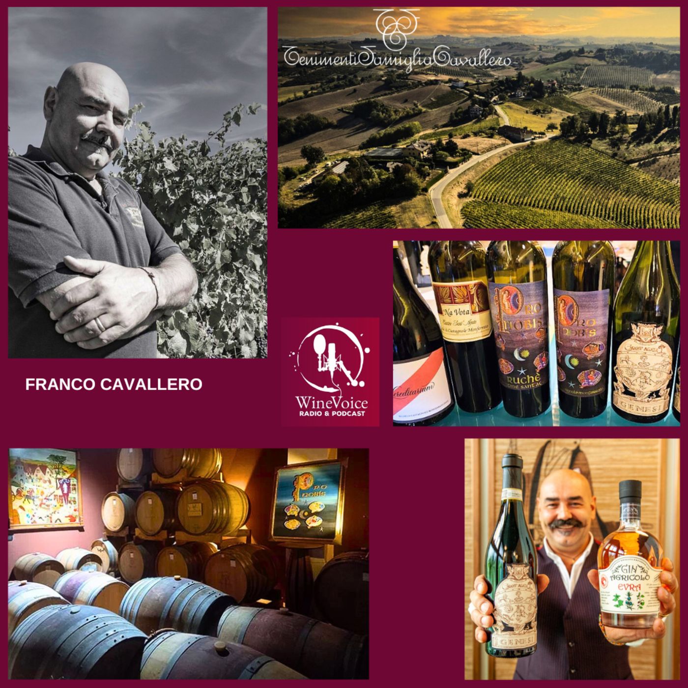Benvenuti in Cantina: CANTINE SANT'AGATA "Franco Cavallero, il Ruchè nel mondo !" 2/3 (Piemonte) episode artwork