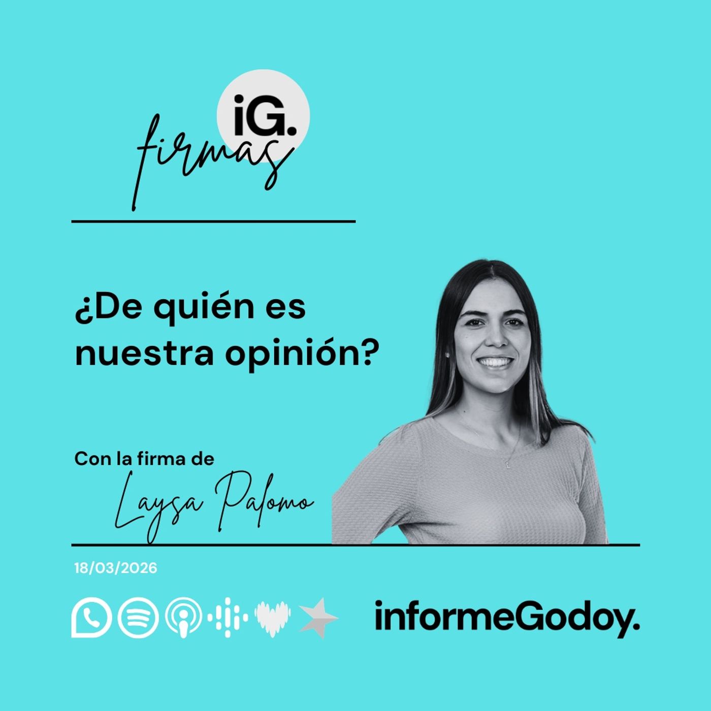 ¿De quién es nuestra opinión? | Laysa Palomo episode artwork