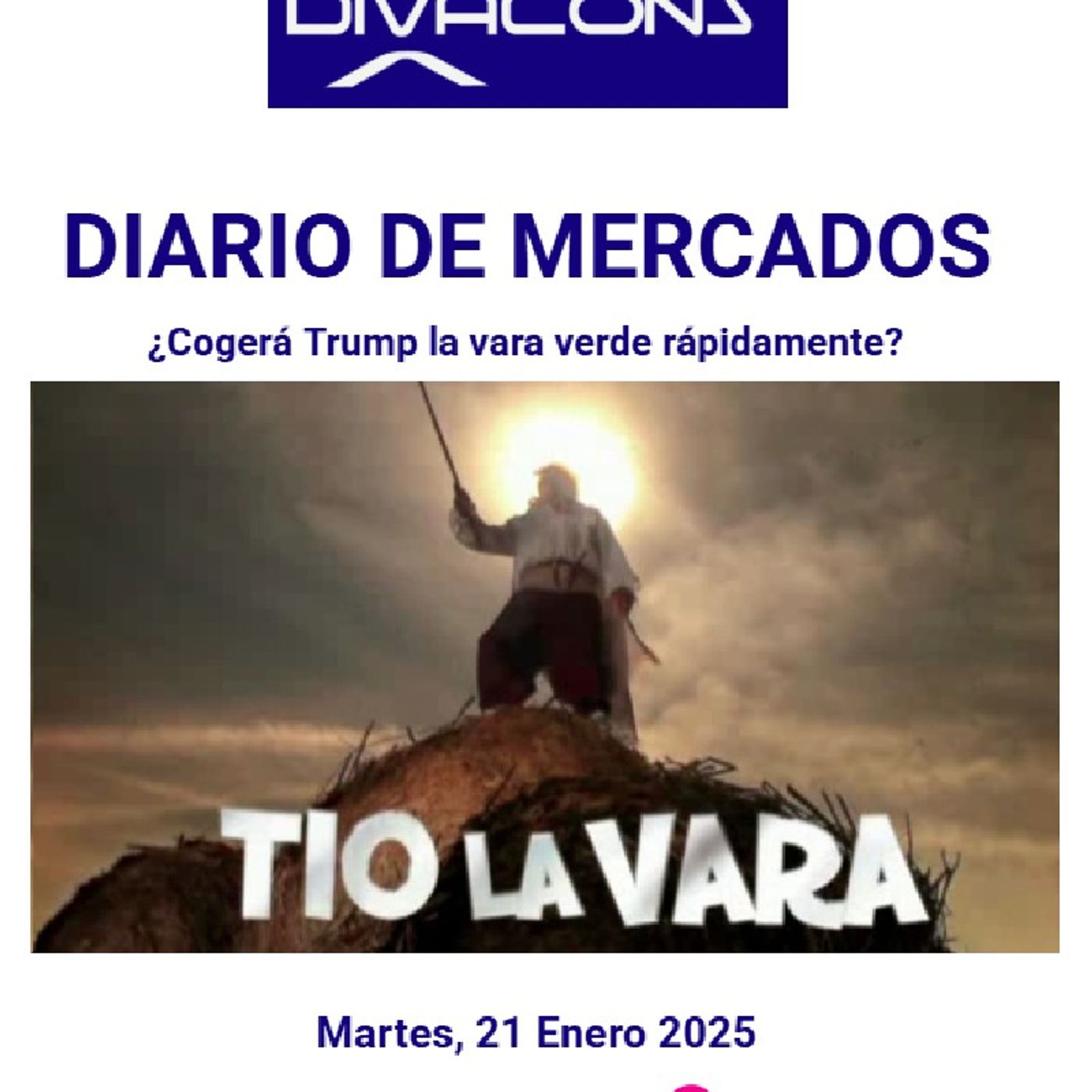 PODCAST en abierto DIARIO DE MERCADOS Martes 21 Enero episode artwork