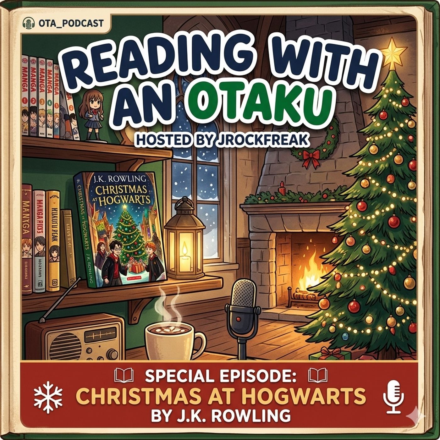 Book Spotlight! christmas at hogwarts by J.K. Rowling episode artwork