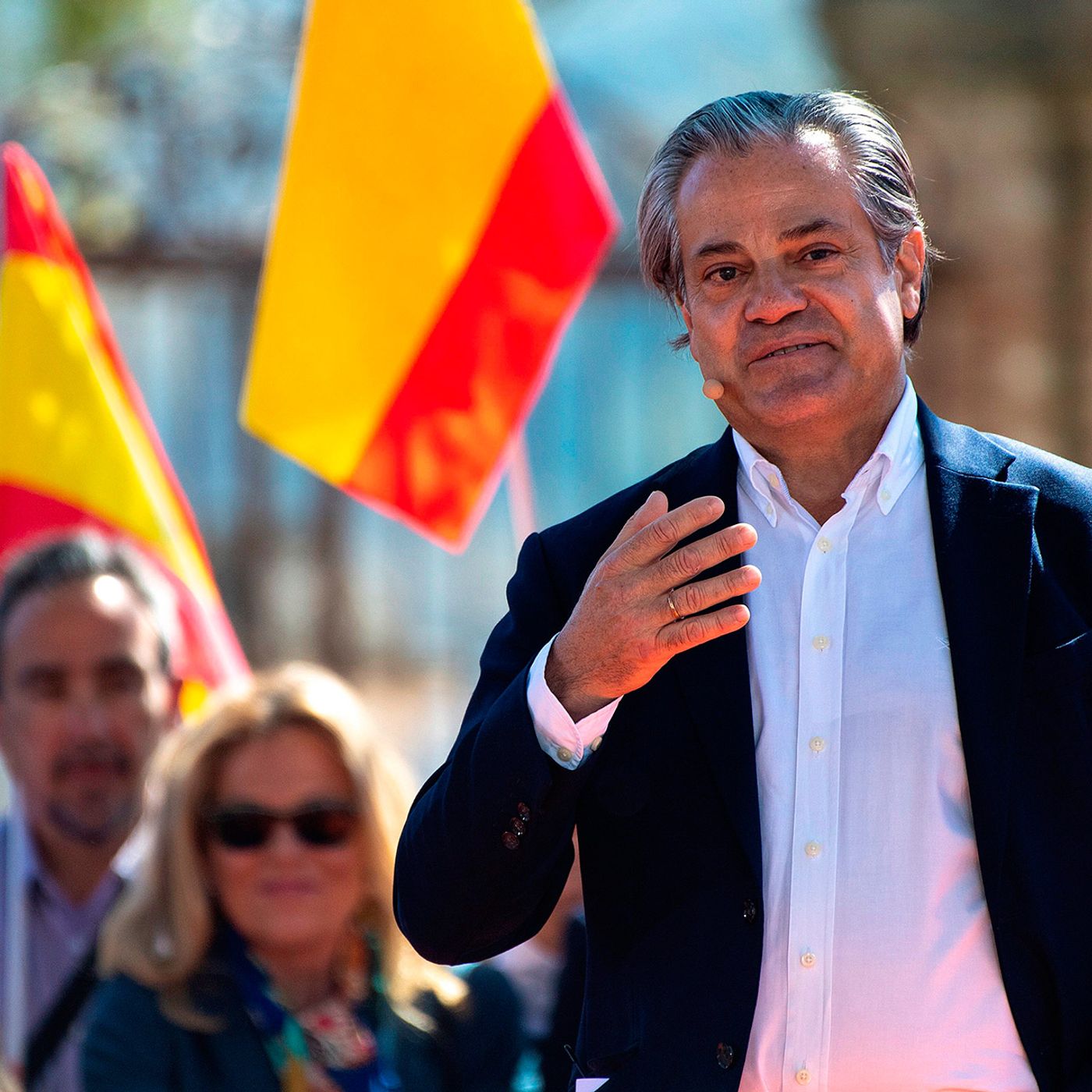 Marcos de Quinto: "Hay que manifestarse porque Sánchez quiere derribar el régimen del 78 y su objetivo es la autocracia"