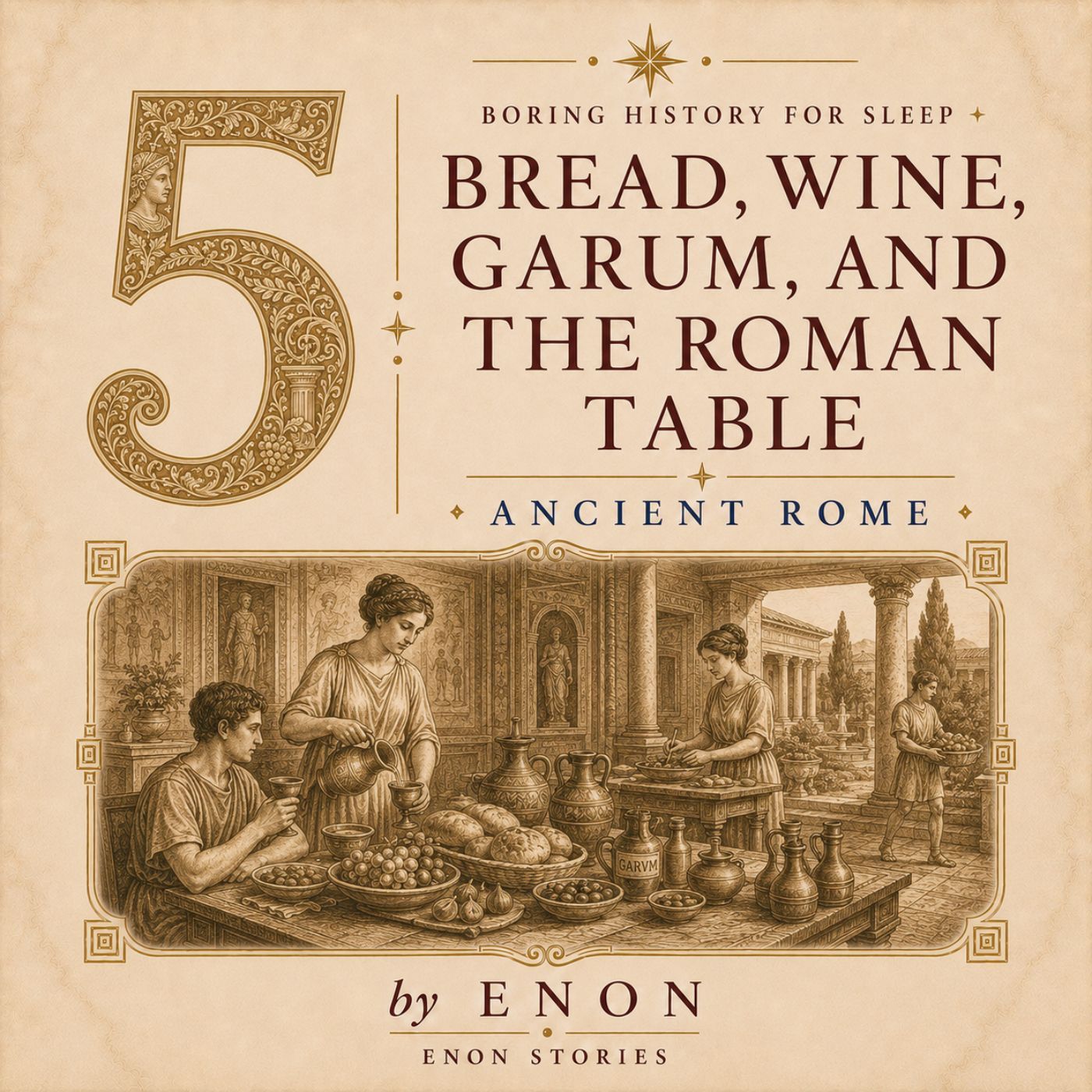 Ancient Rome - BREAD, WINE, GARUM, AND THE ROMAN TABLE