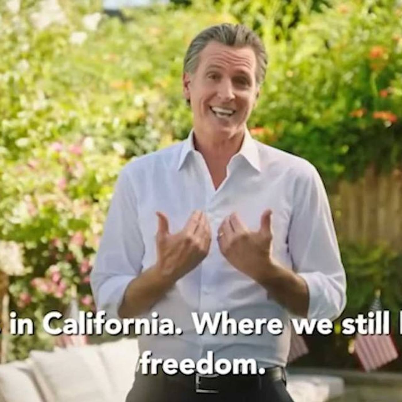 Gov Newsom Claims Freedom Is Under Attack In Florida