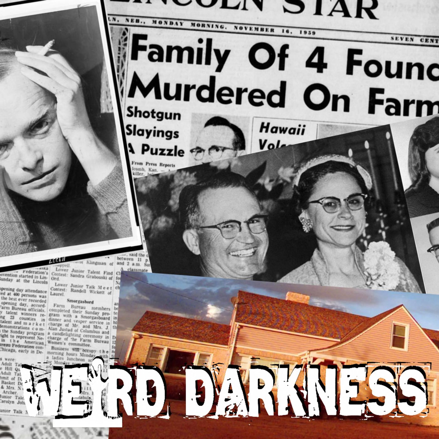 “IN COLD BLOOD: THE CLUTTER MURDERS” and More True Terrifying Horror Stories! #WeirdDarkness