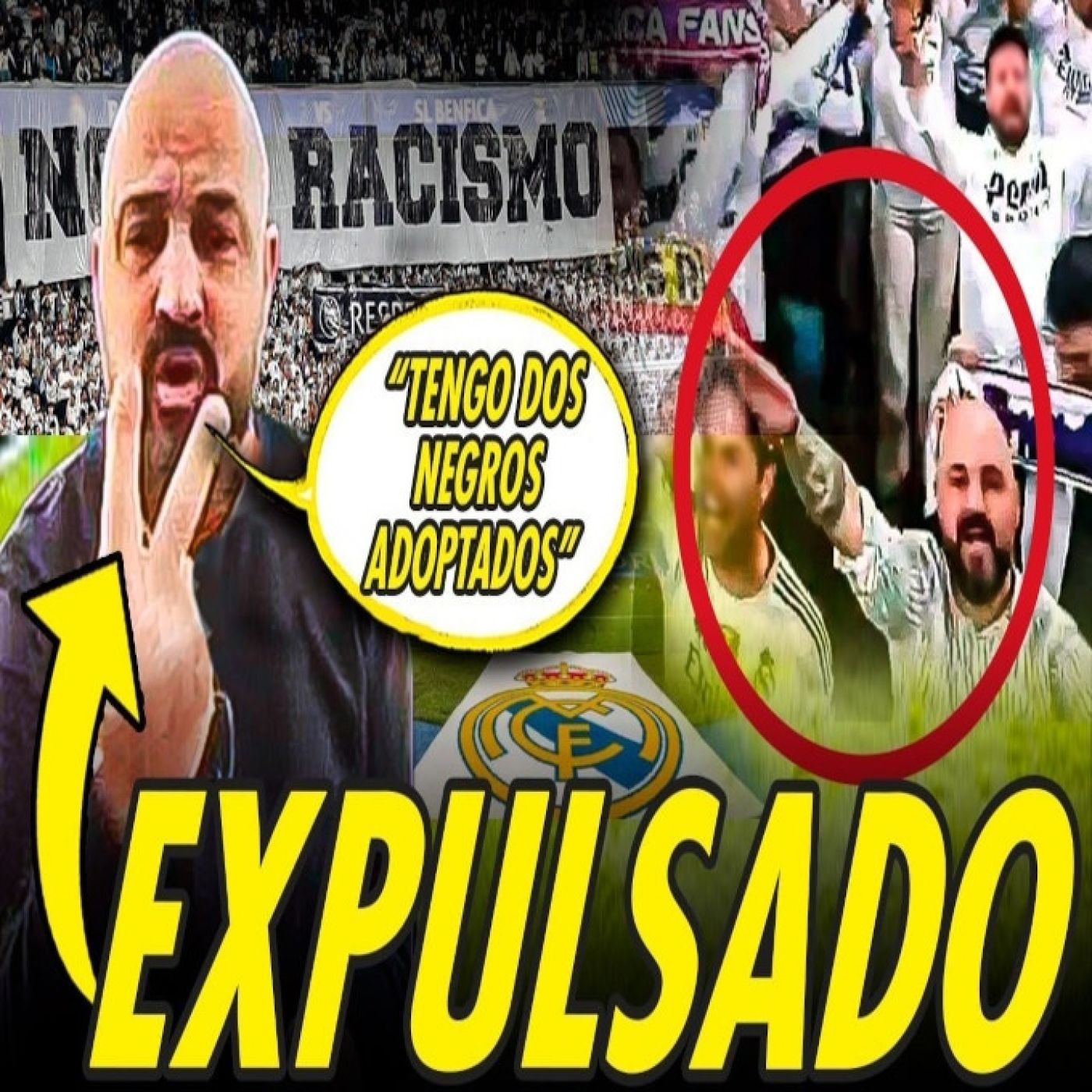 REAL MADRID EXPULSA A N4Z1 TRAV3STI QUE ADOPTA DOS NIÑOS NEGROS episode artwork