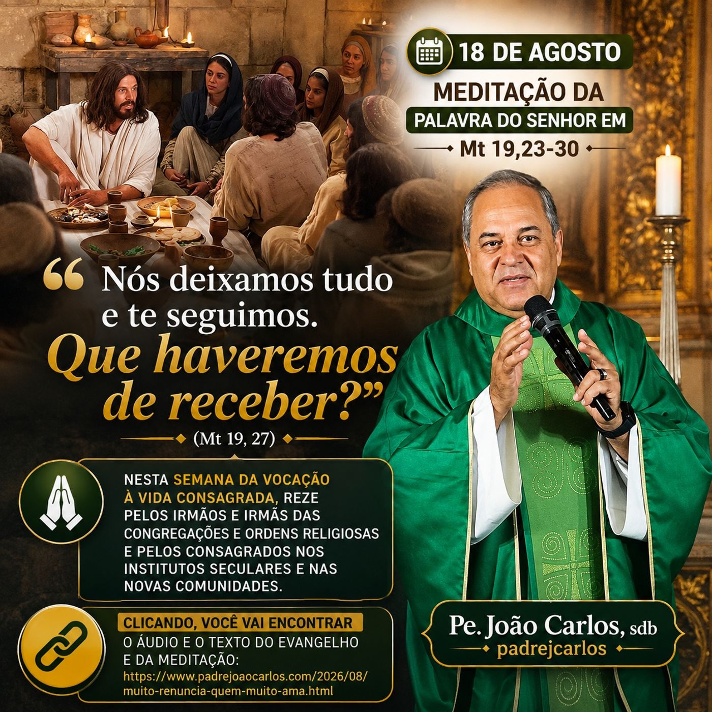 Pe. João Carlos - Meditação da Palavra