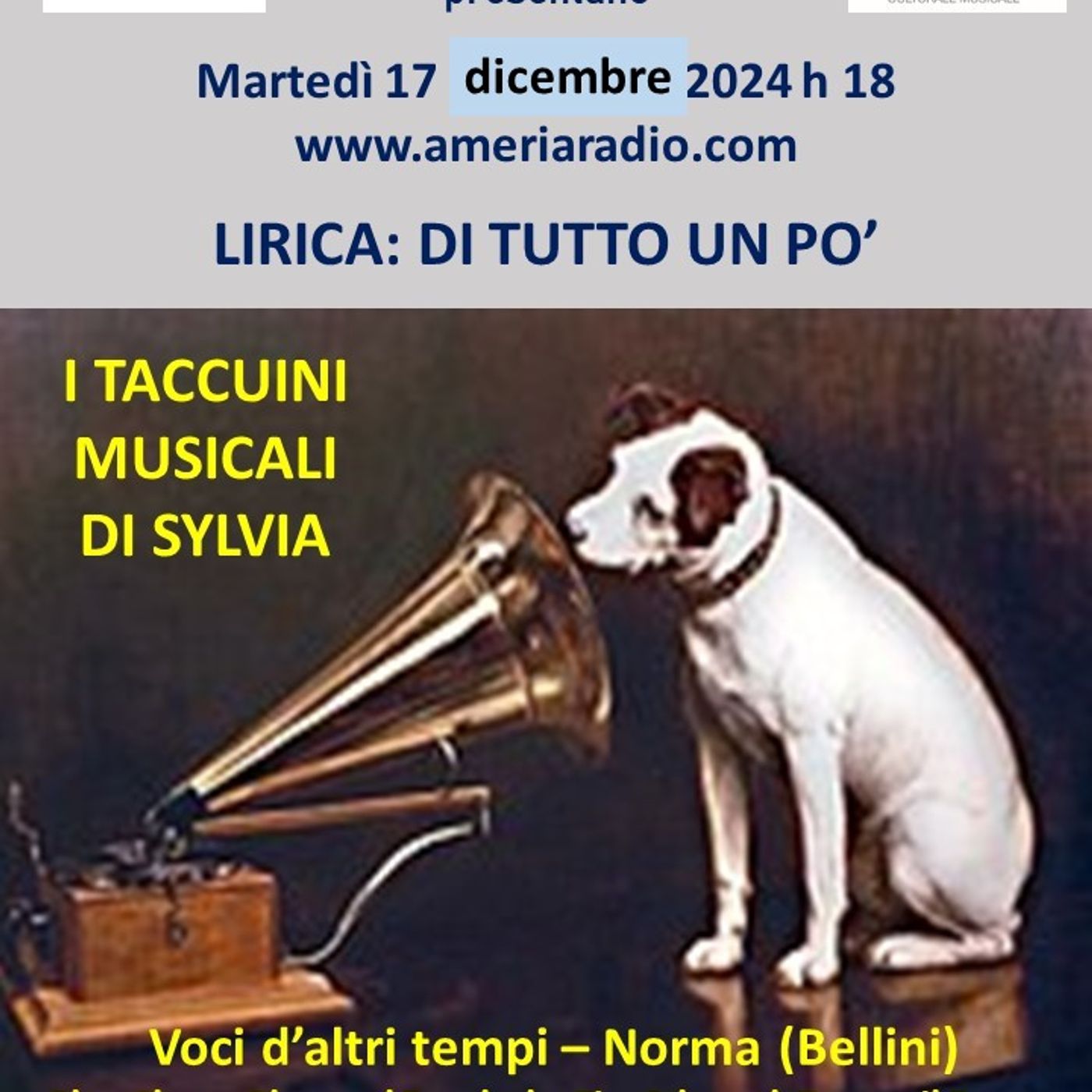 Lirica di tutto un po' - Voci di altri tempi - V. Bellini - Norma episode artwork