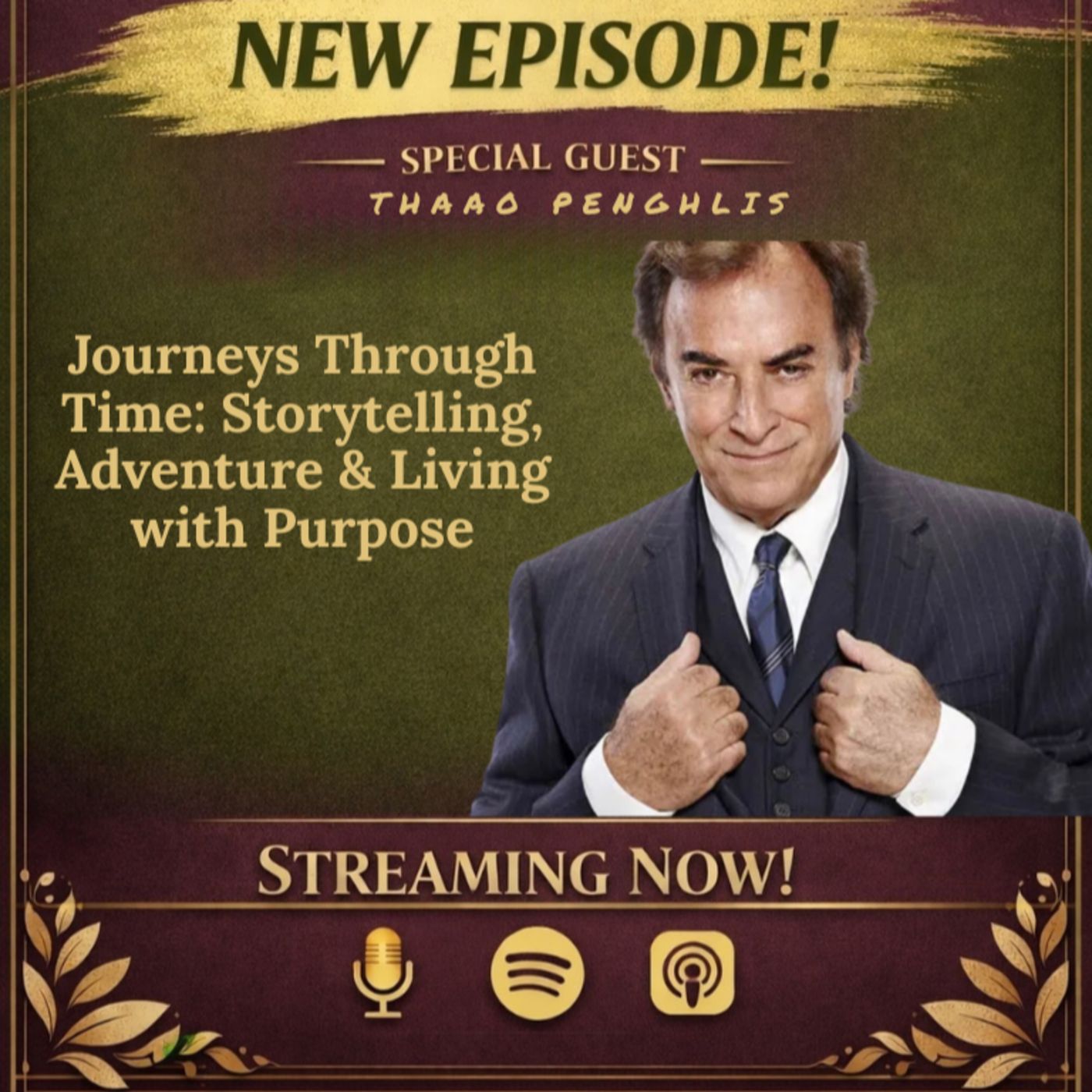 Miss Liz Serves Thaao Penghlis Storytelling Adventure and Living episode artwork