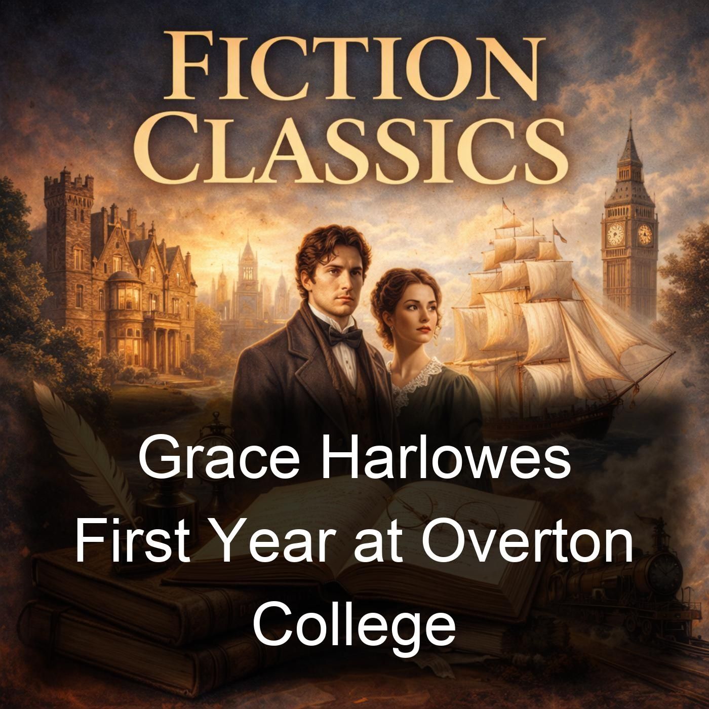 Grace Harlowes First Year at Overton College cover art