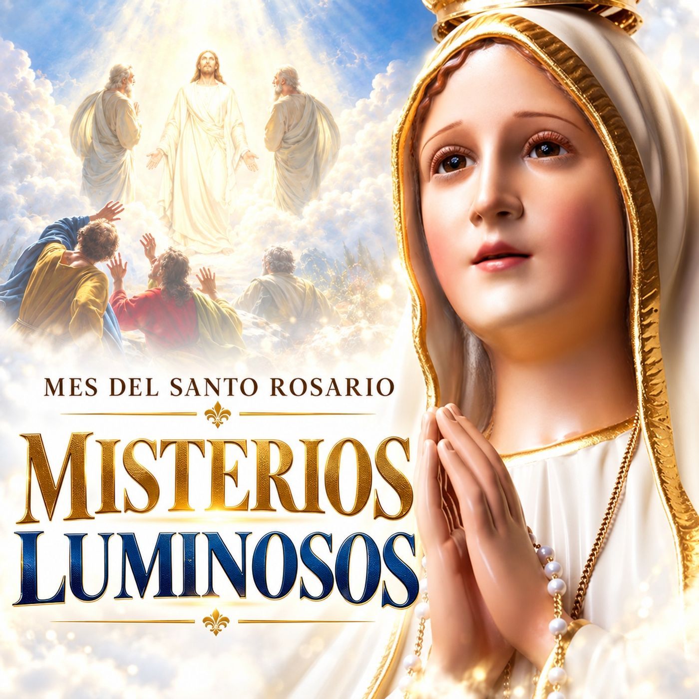 Santo Rosario Bíblico | Jueves 8 de Octubre de 2026 | Misterios Luminosos| Mes del Santo Rosario