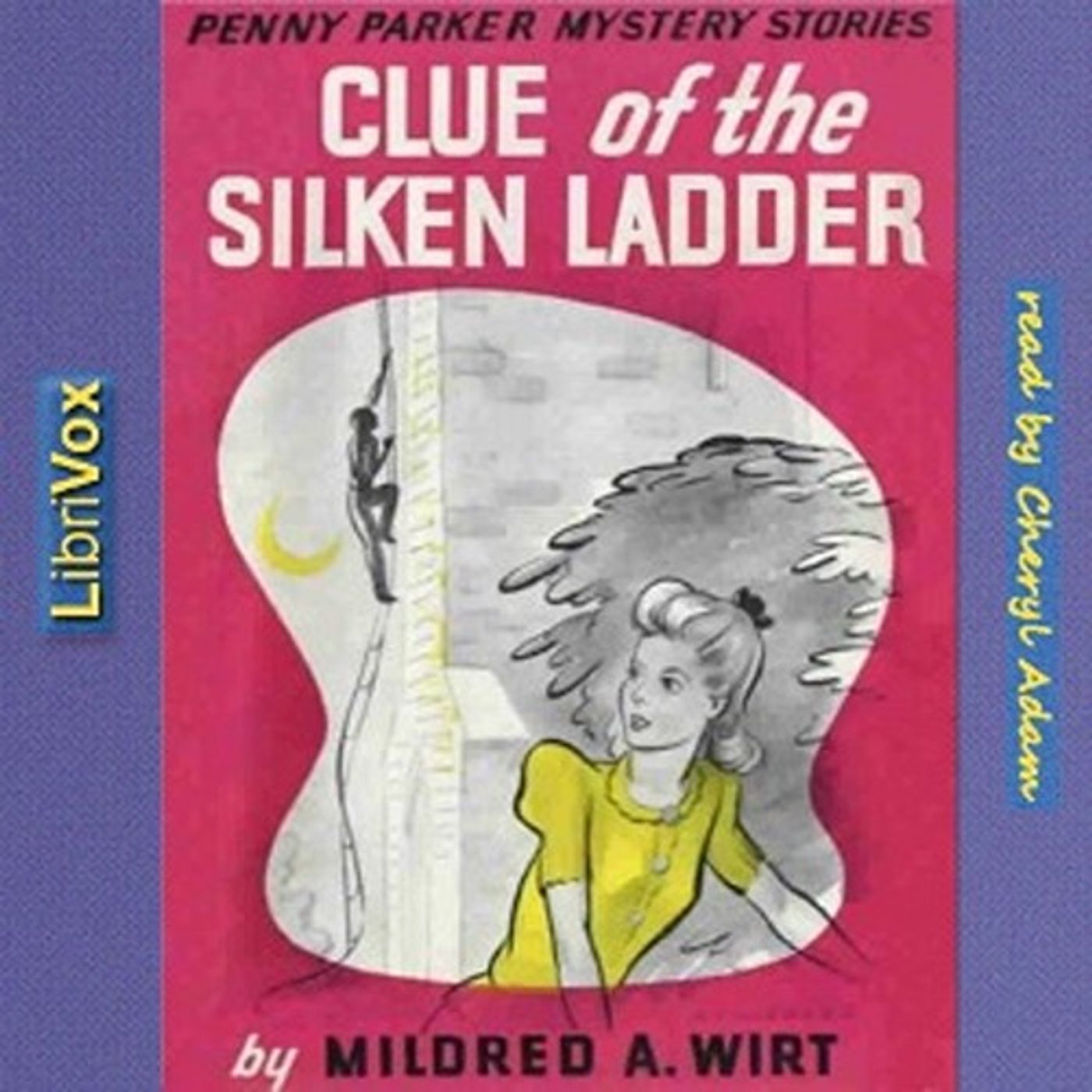 The Clue of the Silken Ladder by Mildred A. Wirt Benson. cover art