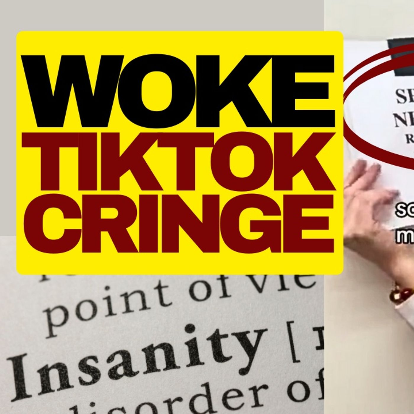 Woke TikTok Cringe, Species Neutral Restroom episode artwork