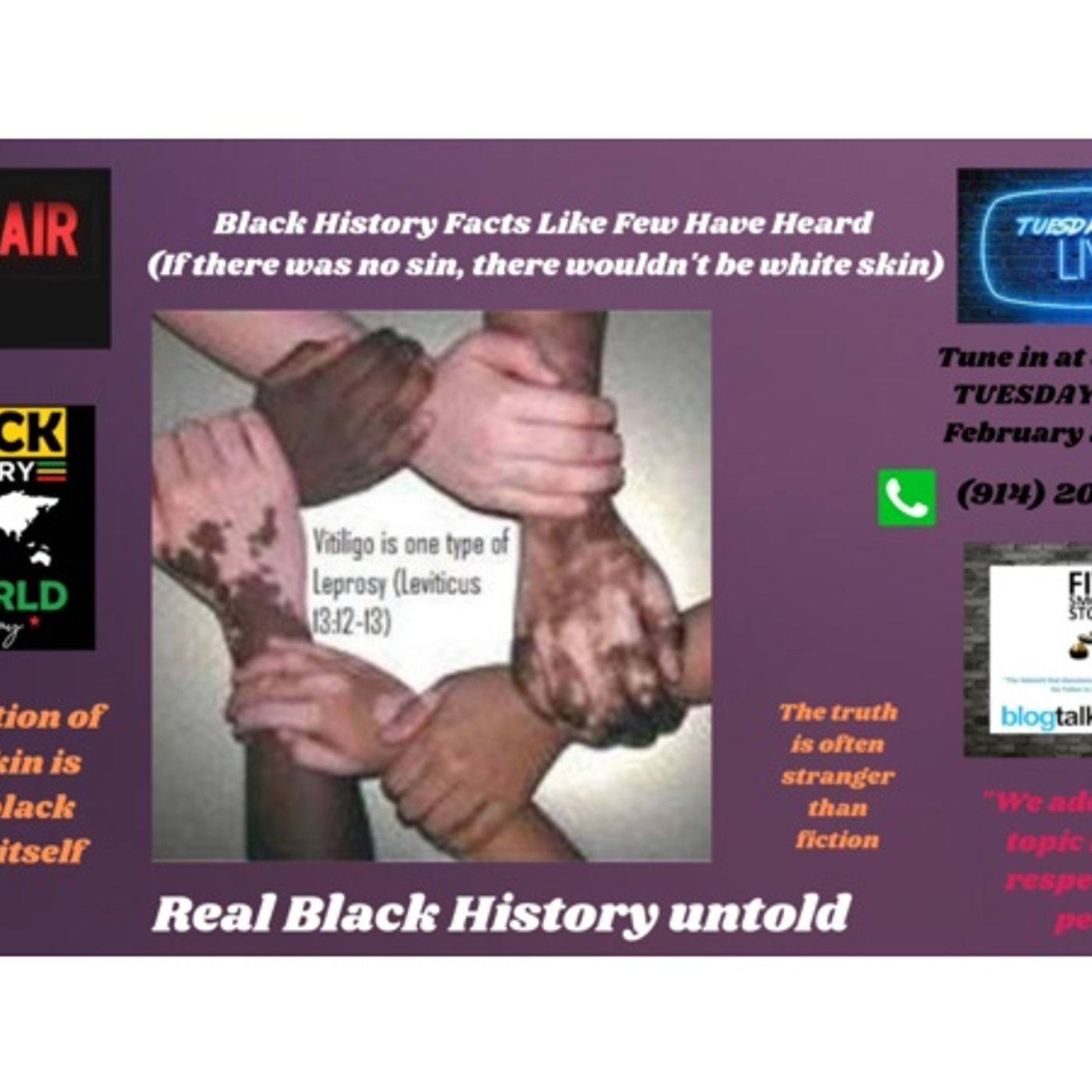 Black History Facts Like Few Have Heard (No sin, no white skin) episode artwork