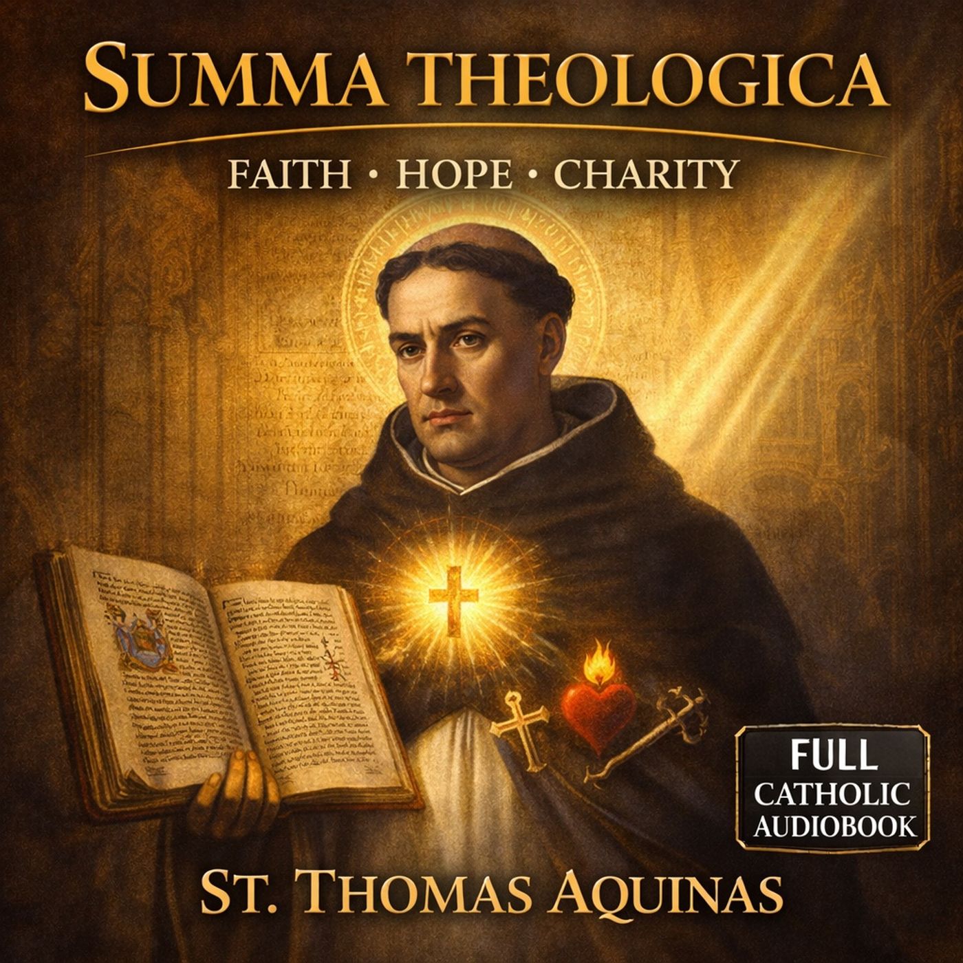Summa Theologica – Theological Virtues (Faith, Hope, Charity) | St. Thomas Aquinas | Full Catholic Audiobook (Secunda Secundae) Part 1