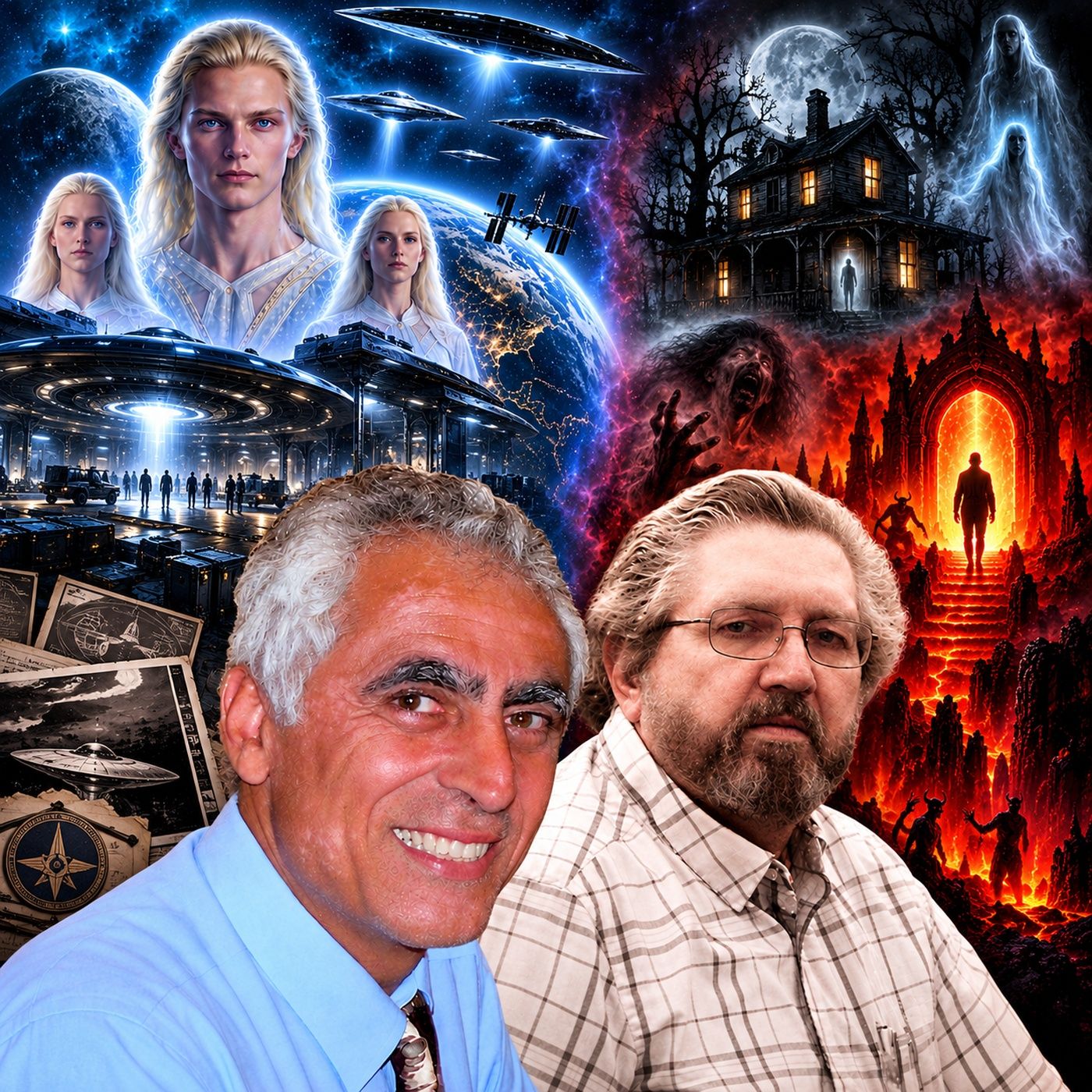 Ep. #213: Secret Space Program and Going to Hell w/ Dr. Michael Salla & Alan Wright