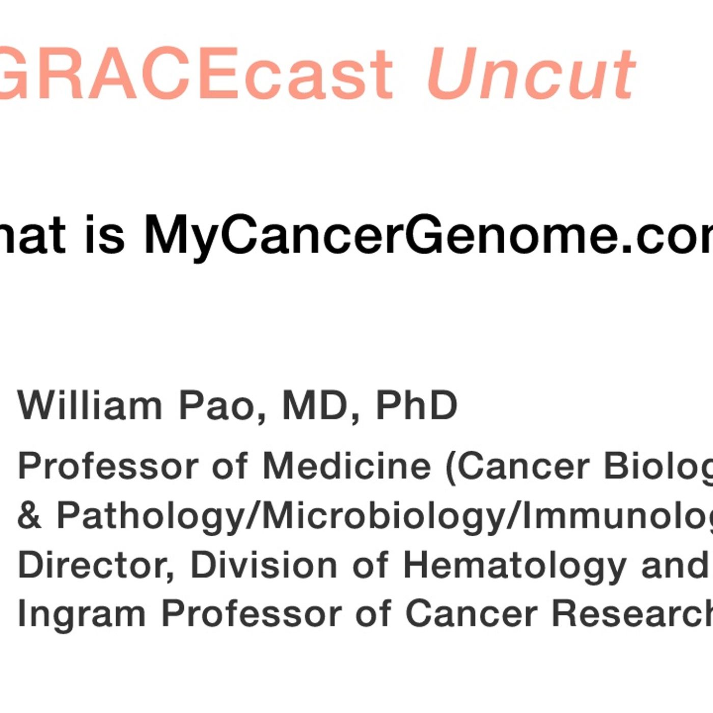 GRACEcast