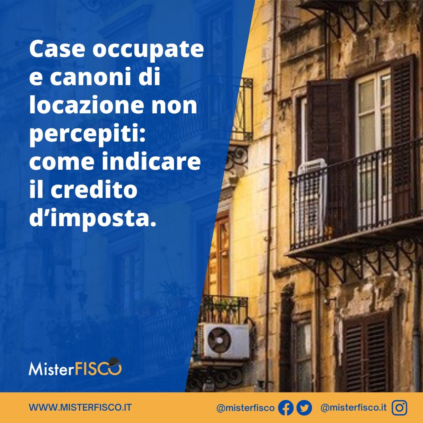 Case occupate e canoni di locazione non percepiti: come indicare il credito d’imposta episode artwork