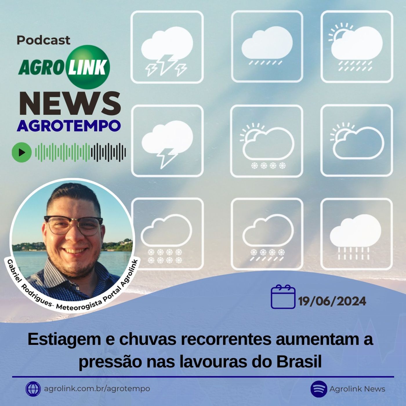 Agrotempo: previsões meteorológicas