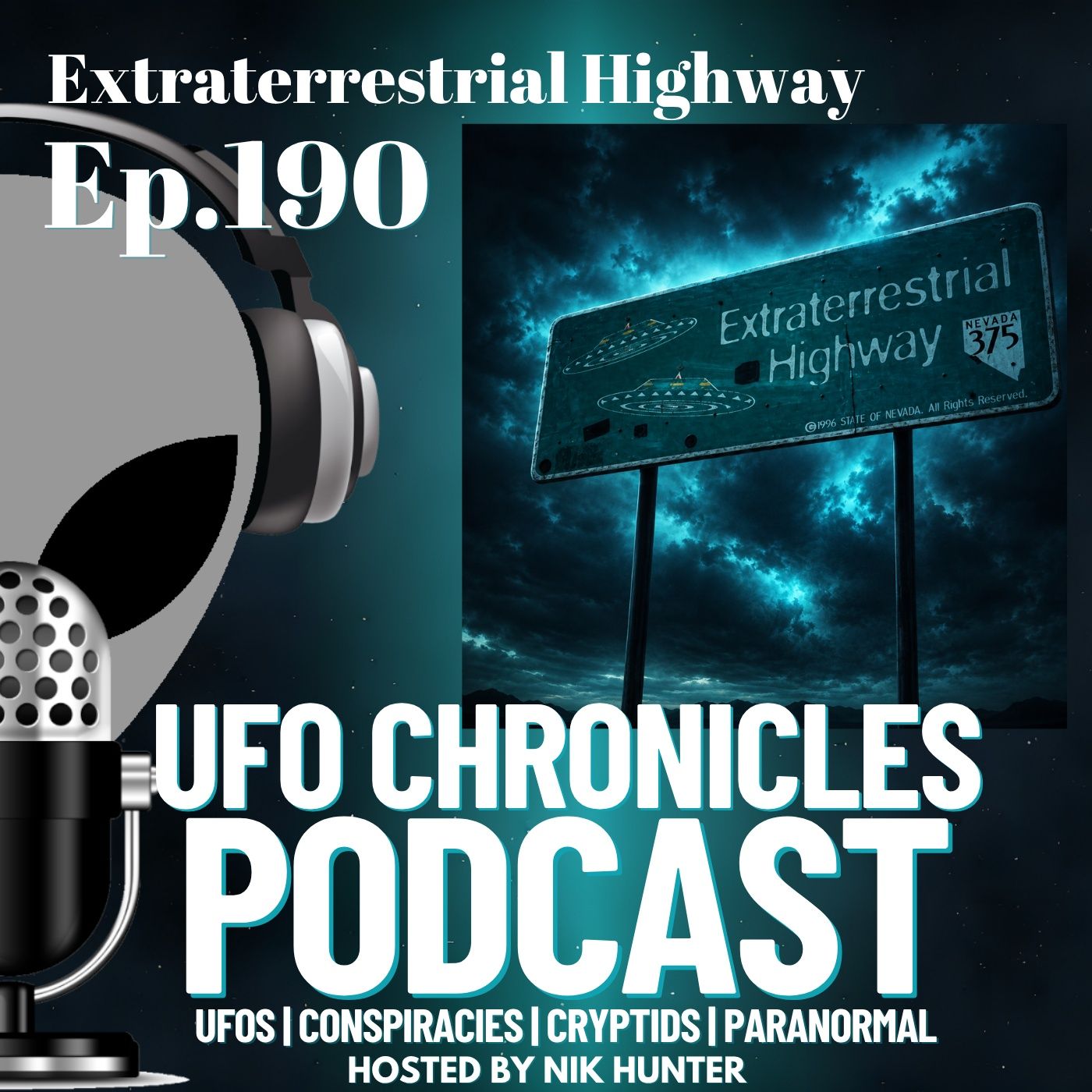 Ep.190 Extraterrestrial Highway episode artwork