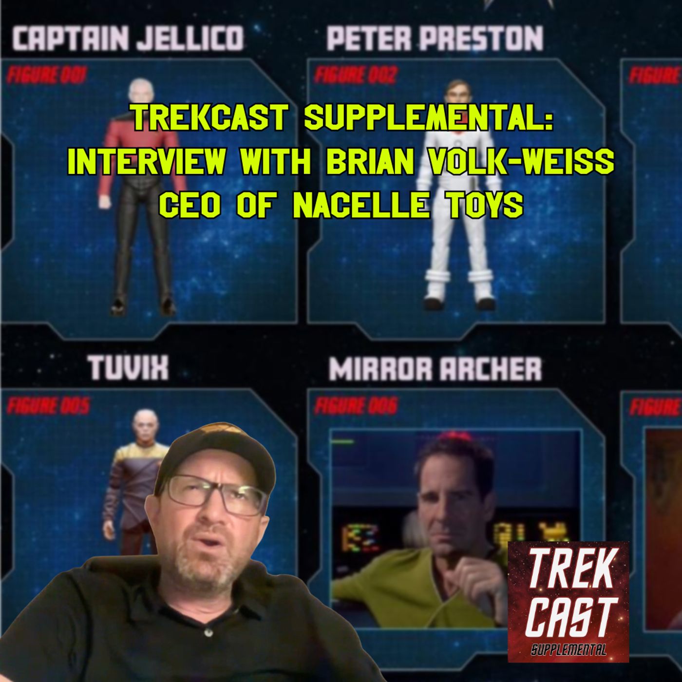 cover of episode Trekcast Supplemental: Interview with Brian Volk-Weiss CEO of Nacelle Toys