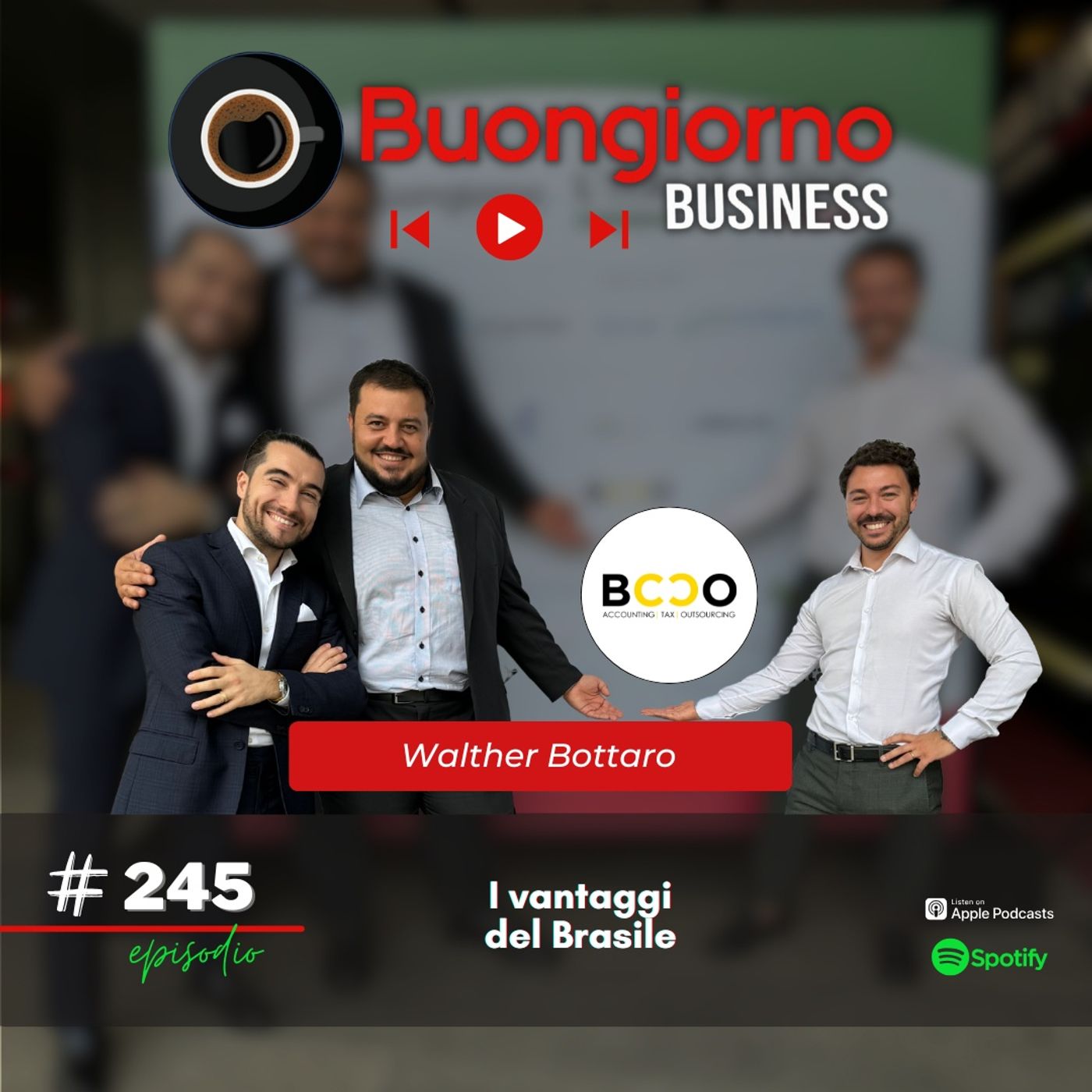 #245 I vantaggi del Brasile - Walther Bottaro, BCCO