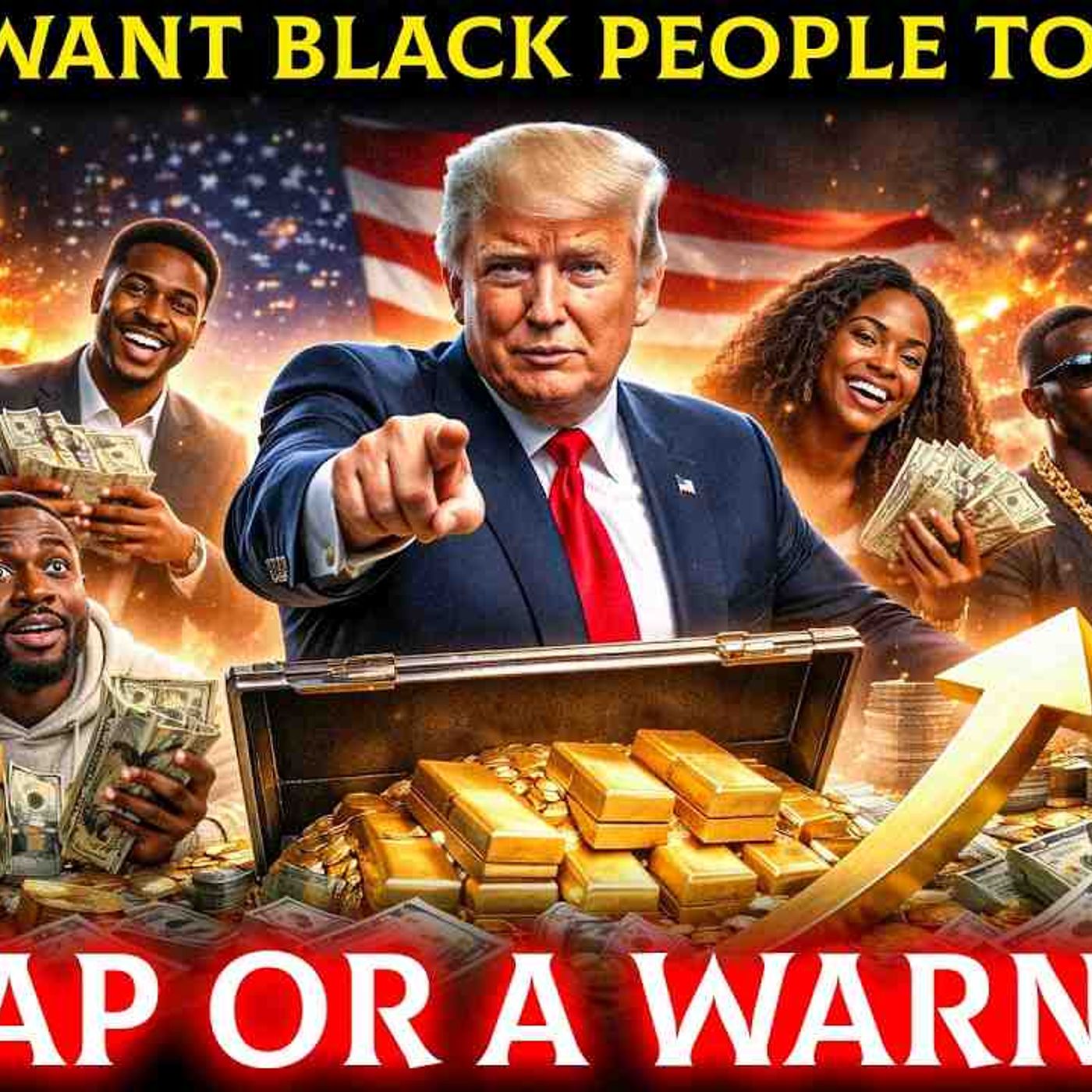 Trump Want Black People To Be Rich With His Plan_ A Trap Or A Warning_ episode artwork