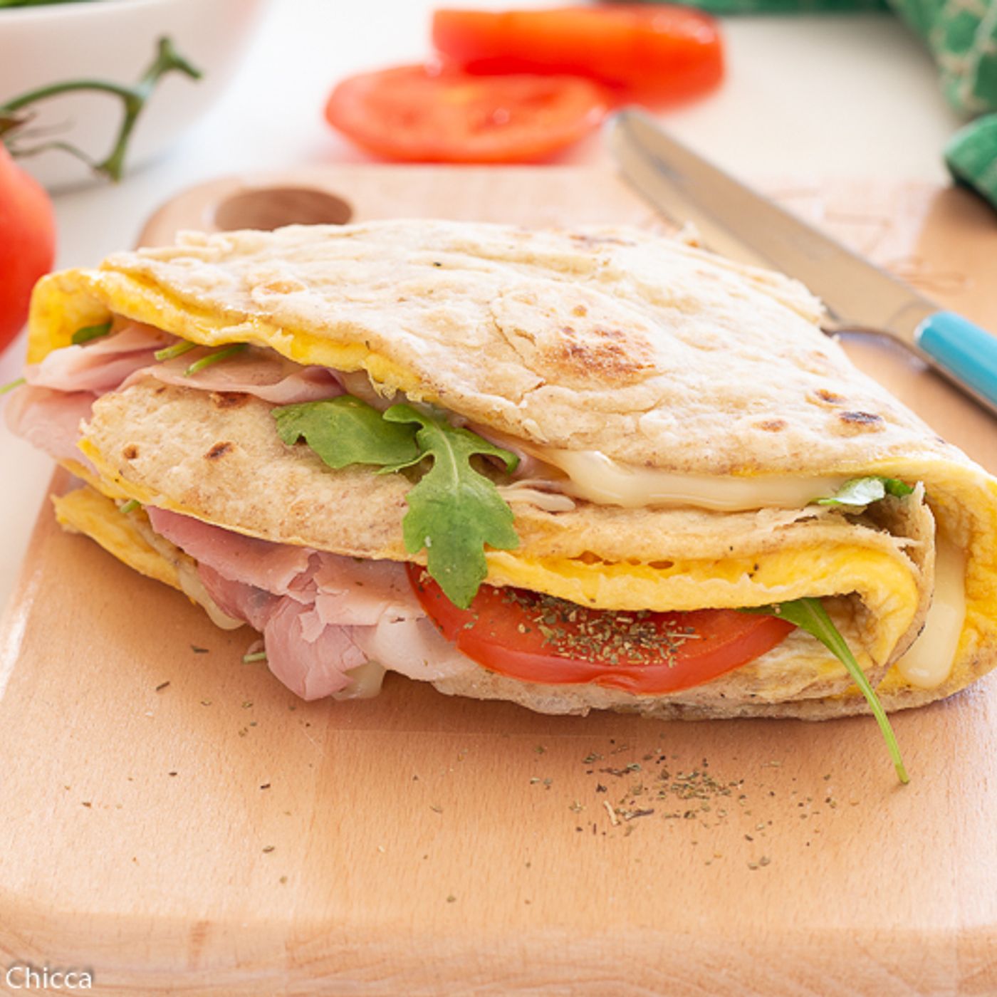PIADIFRITTATA ricetta salva pranzo